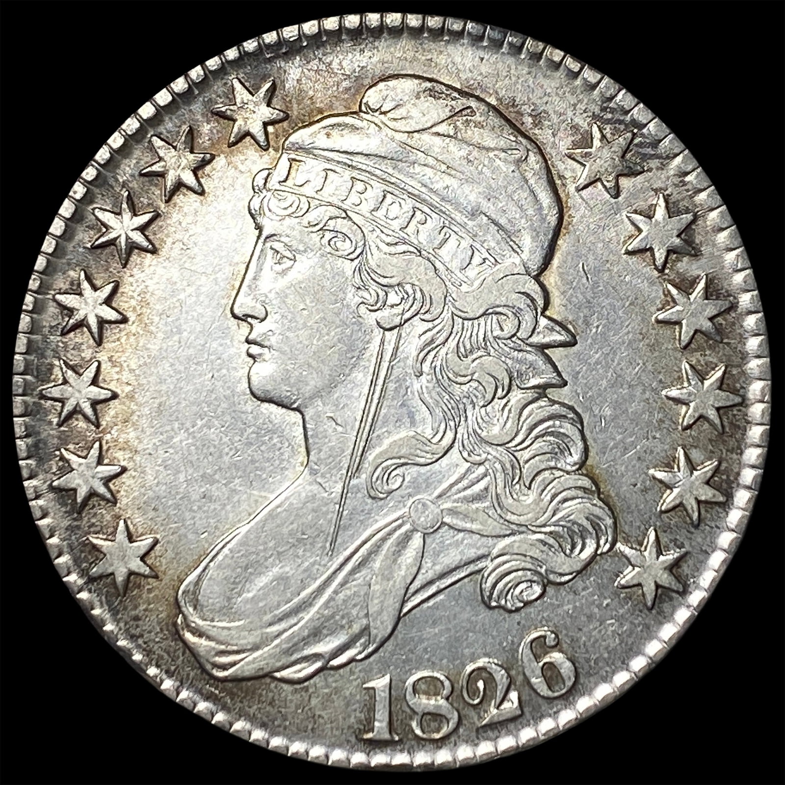 1826 Capped Bust Half Dollar CLOSELY UNCIRCULATED (1 of 2)