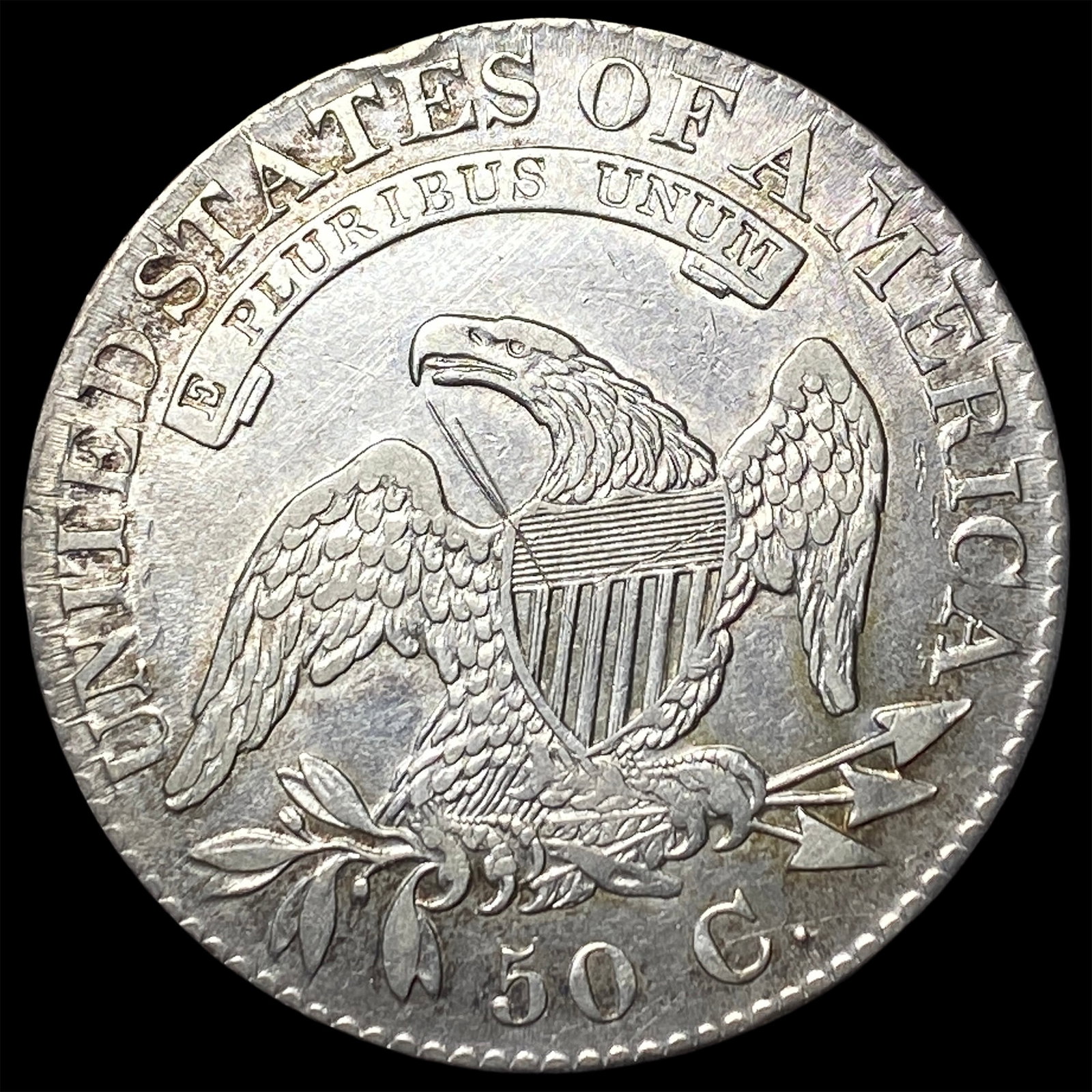 1826 Capped Bust Half Dollar CLOSELY UNCIRCULATED - 2