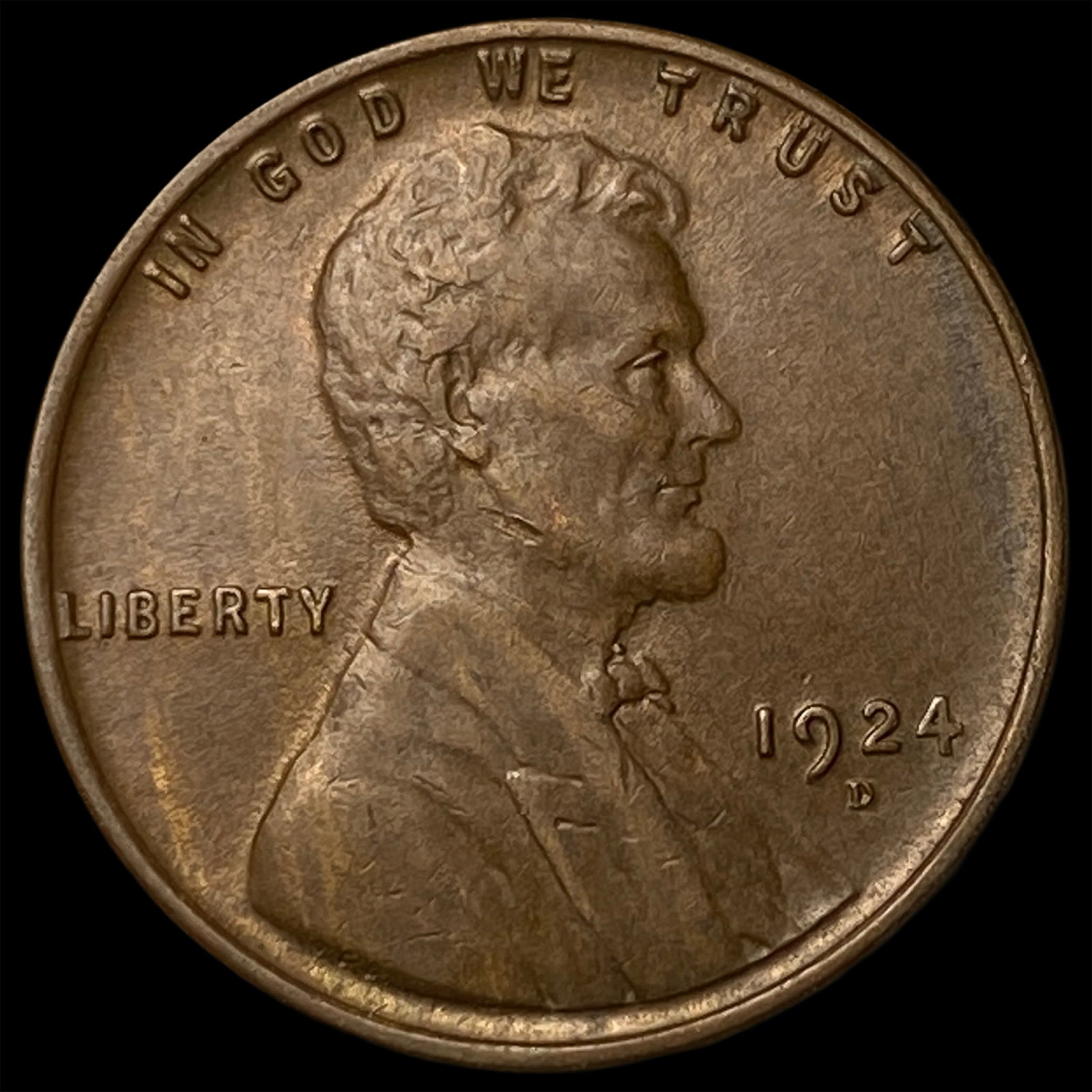 1924-D Lincoln Wheat Cent UNCIRCULATED: 1924-D Lincoln Wheat Cent UNCIRCULATED
