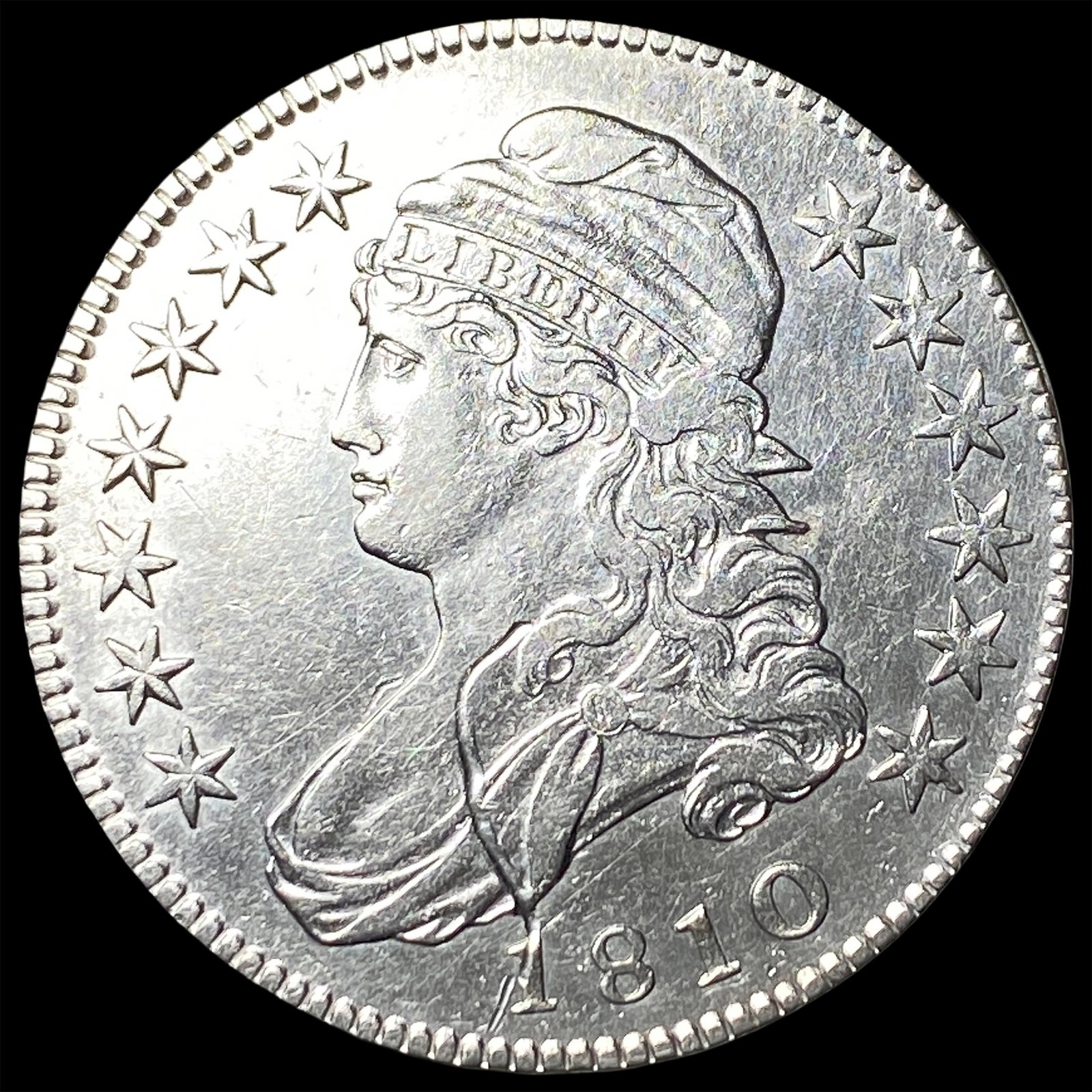 1810 Capped Bust Half Dollar UNCIRCULATED (1 of 2)