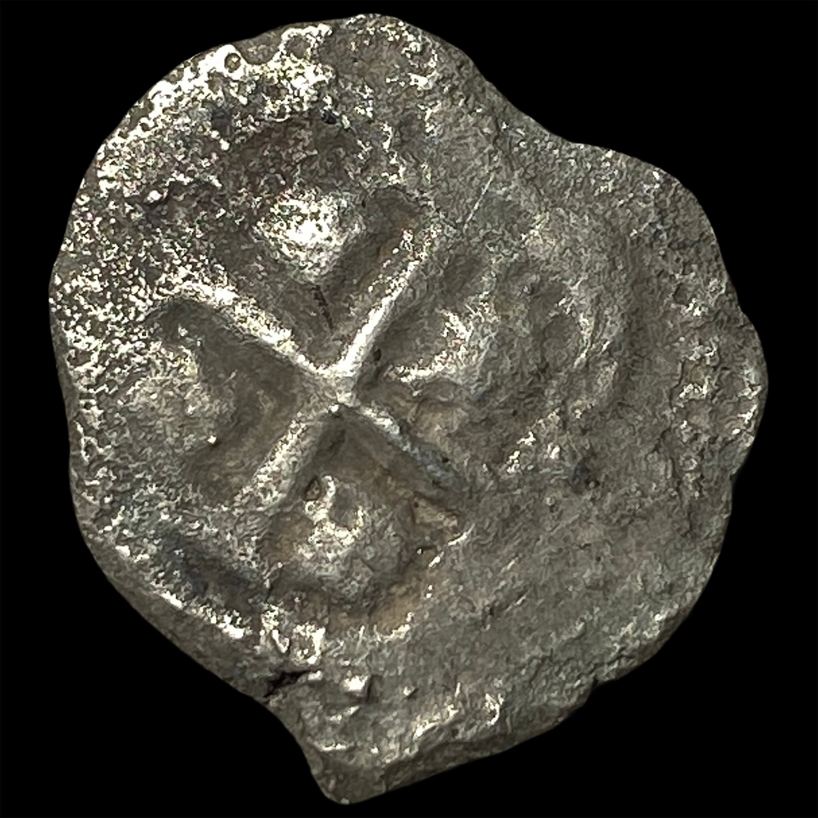Spanish Colonial Cob 1 Real circa 1600s. HIGH GRADE: Spanish Colonial Cob 1 Real circa 1600s. HIGH GRADE