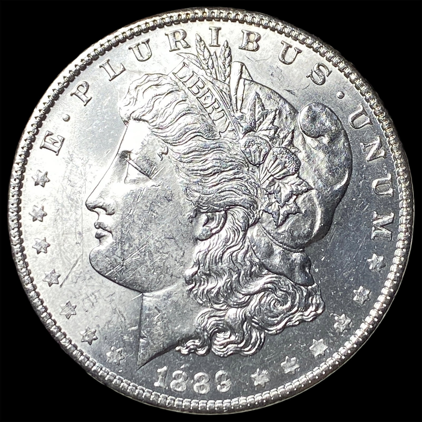 1886 Morgan Silver Dollar CHOICE BU: 1886 Morgan Silver Dollar CHOICE BU