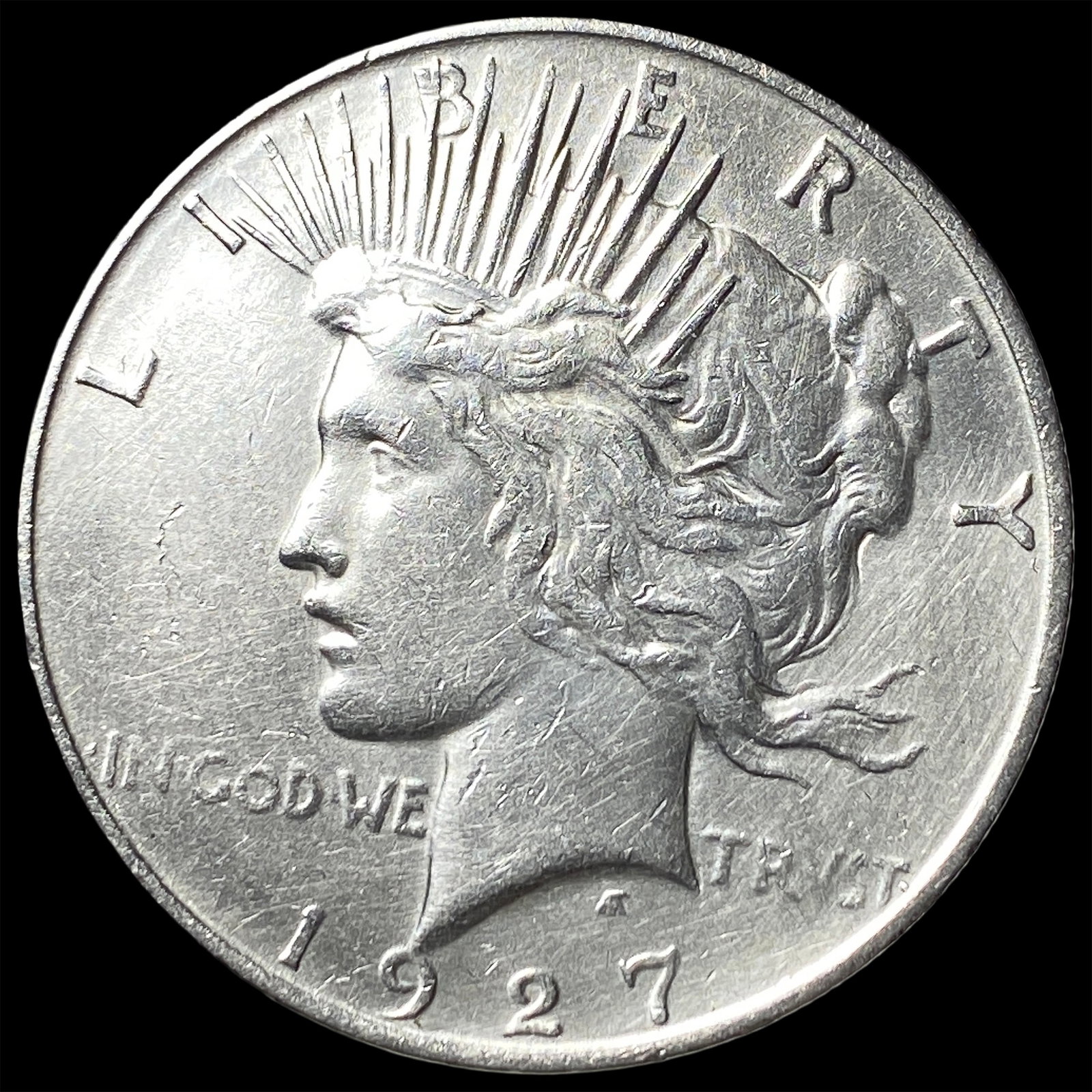 1927 Peace Silver Dollar HIGH GRADE: 1927 Peace Silver Dollar HIGH GRADE