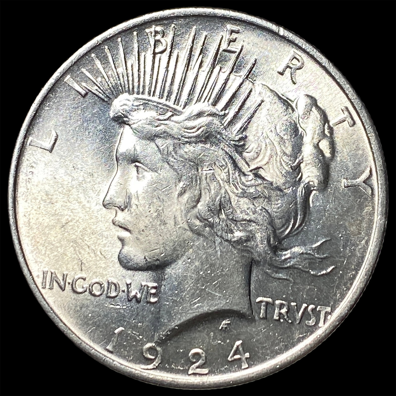 1924 Silver Peace Dollar UNCIRCULATED (1 of 2)