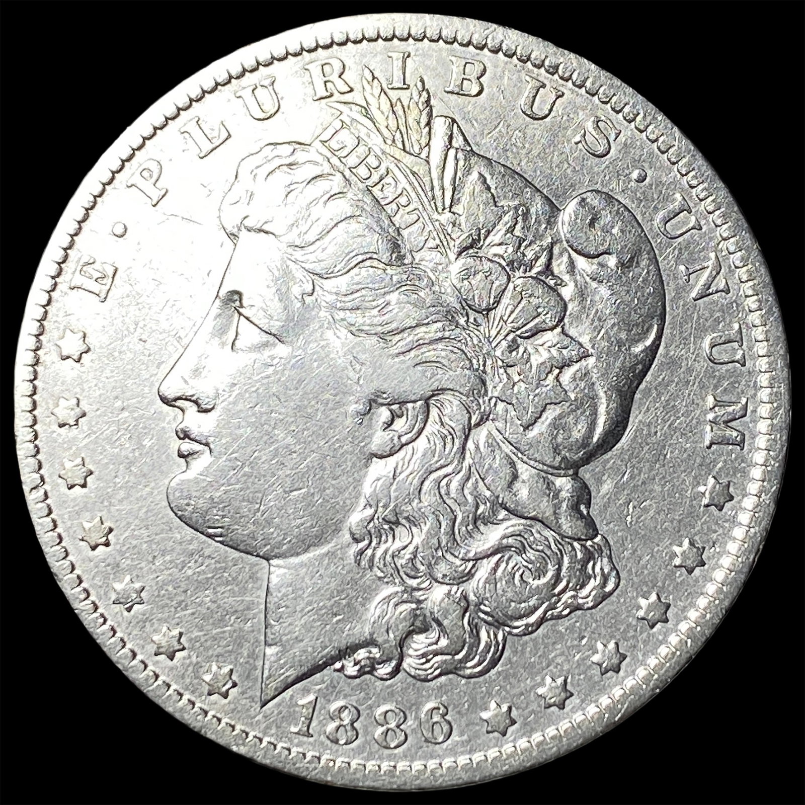 1886-O Silver Morgan Dollar CLOSELY UNCIRCULATED: 1886-O Silver Morgan Dollar CLOSELY UNCIRCULATED