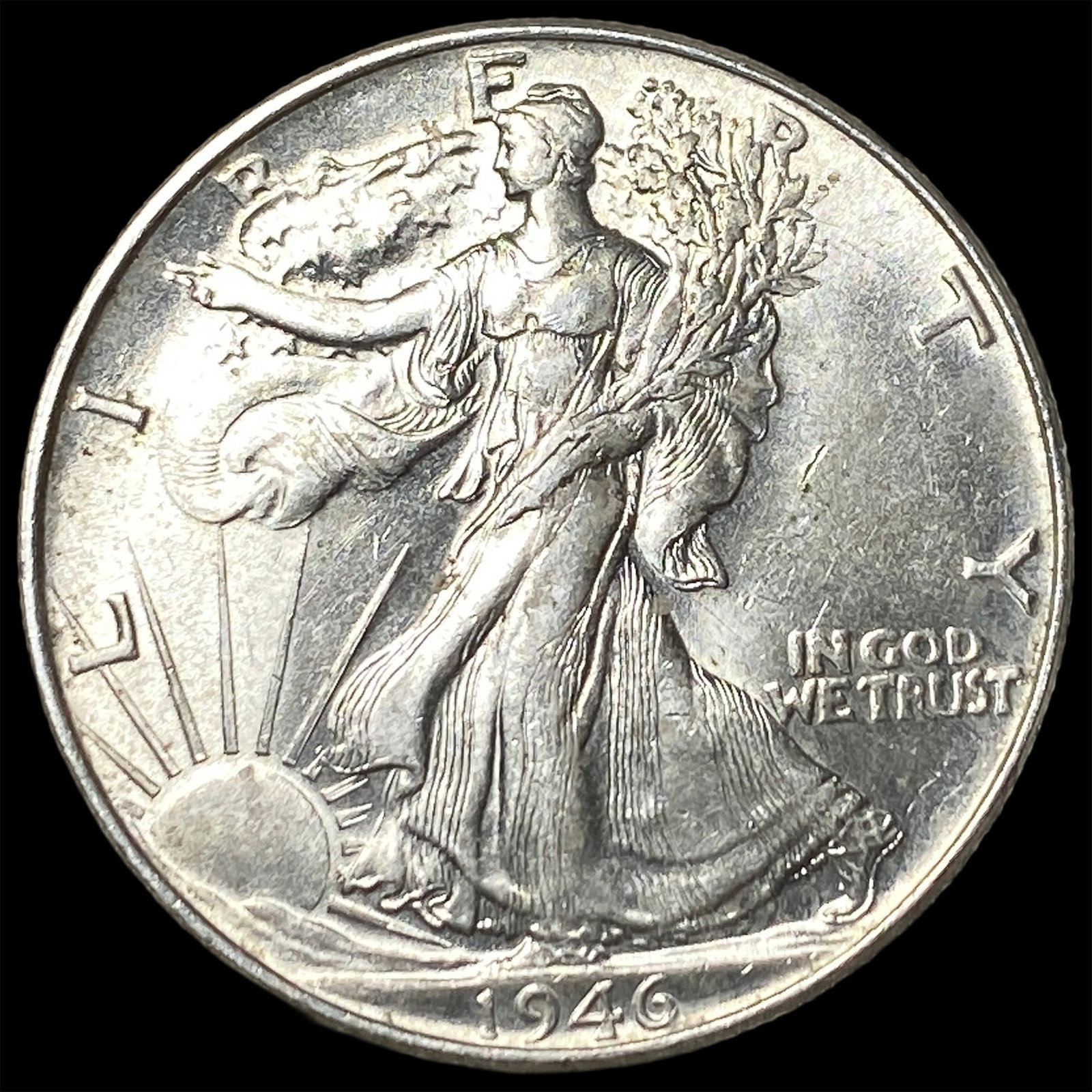 1946 Walking Liberty Half Dollar UNCIRCULATED (1 of 2)