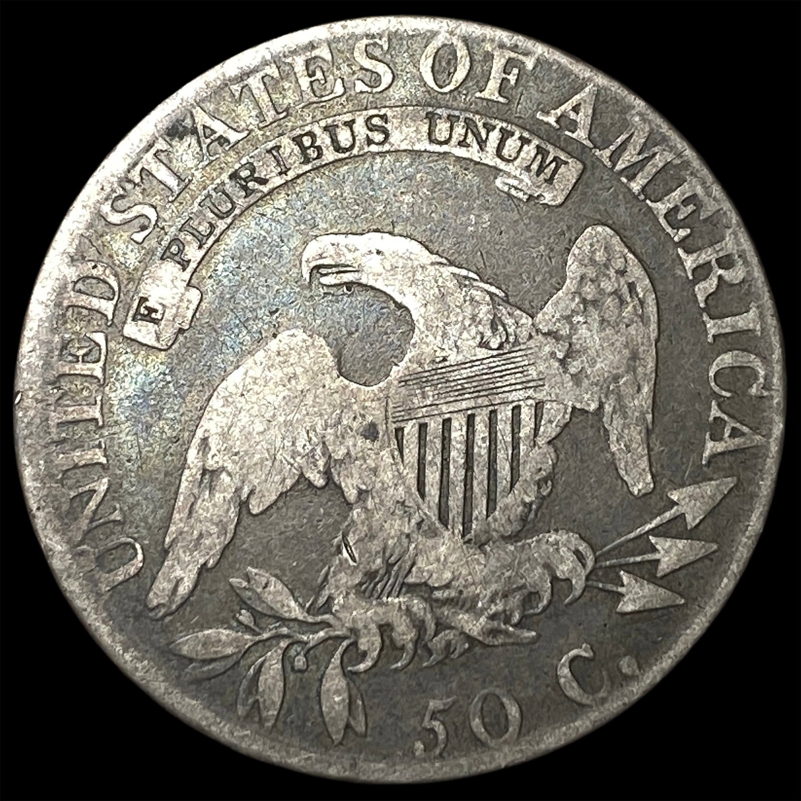 1818 Capped Bust Half Dollar ABOUT UNCIRCULATED - 2