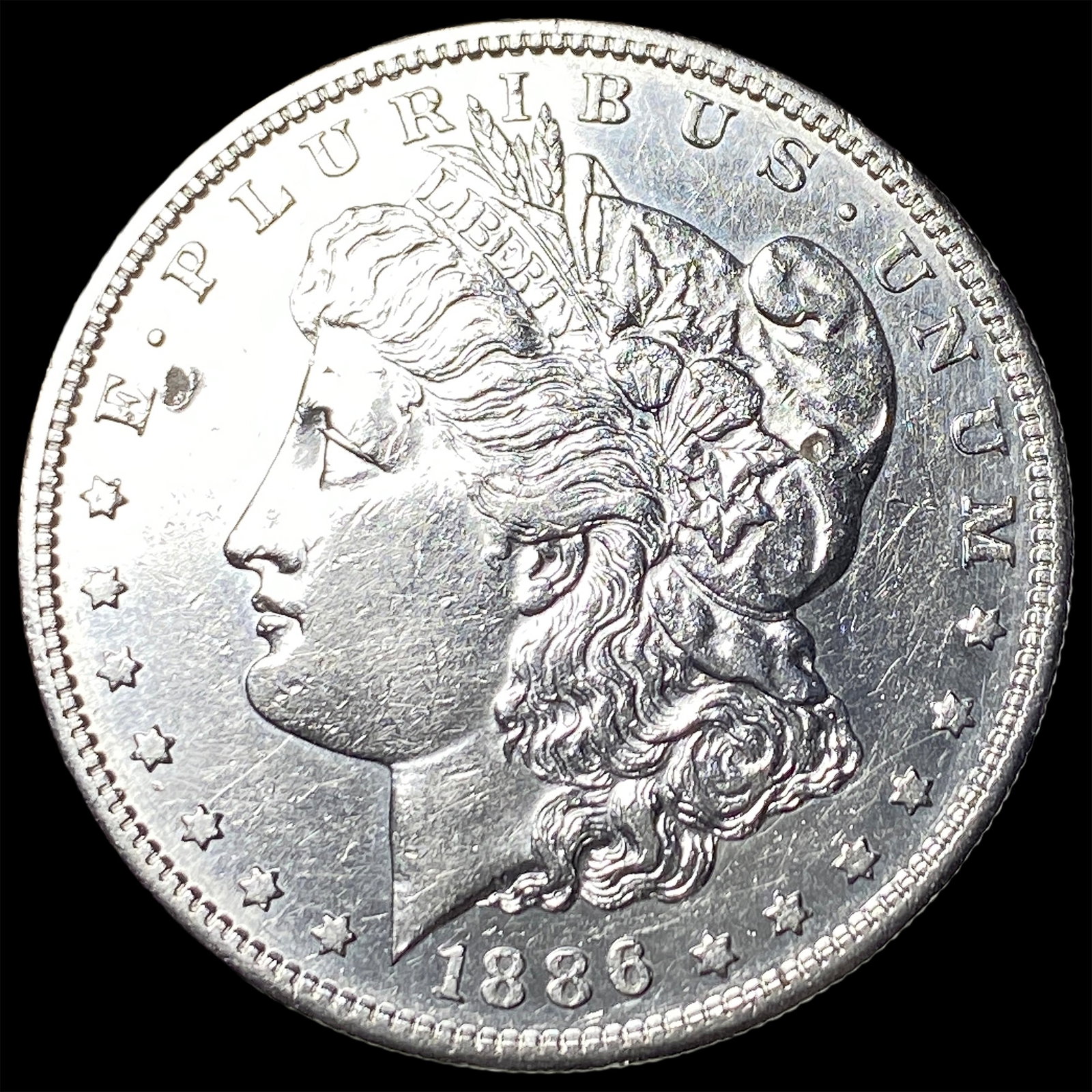 1886 Morgan Silver Dollar HIGH GRADE: 1886 Morgan Silver Dollar HIGH GRADE