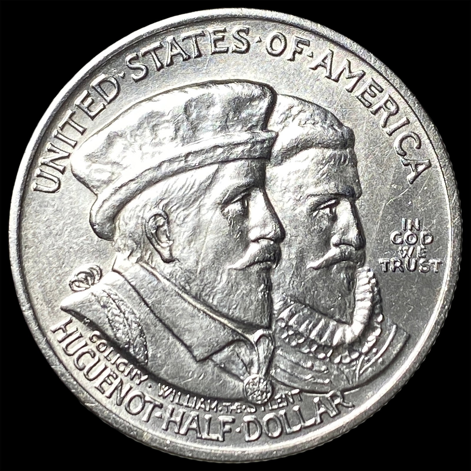1924 Silver Huguenot-Walloon Half Dollar UNCIRCULATED: 1924 Silver Huguenot-Walloon Half Dollar UNCIRCULATED