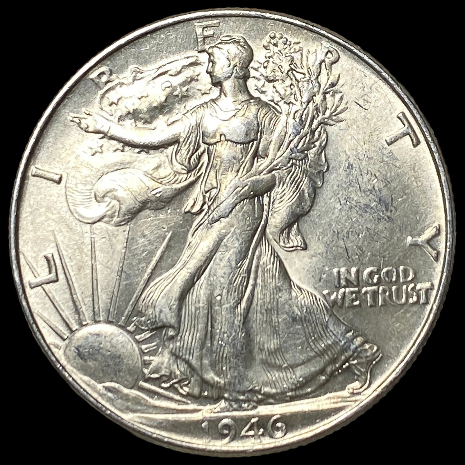 1946 Walking Liberty Half Dollar UNCIRCULATED: 1946 Walking Liberty Half Dollar UNCIRCULATED