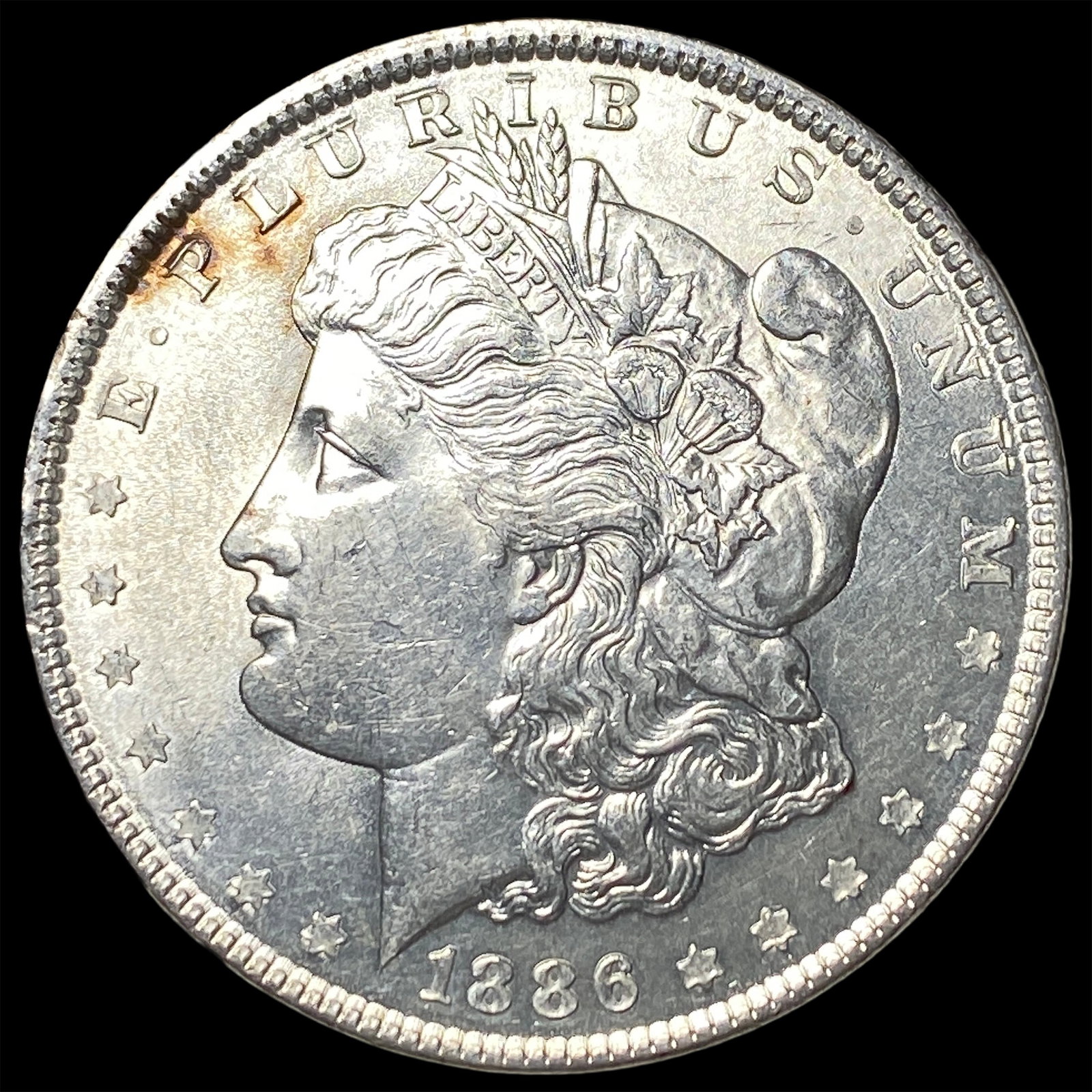 1886 Silver Morgan Dollar UNCIRCULATED: 1886 Silver Morgan Dollar UNCIRCULATED