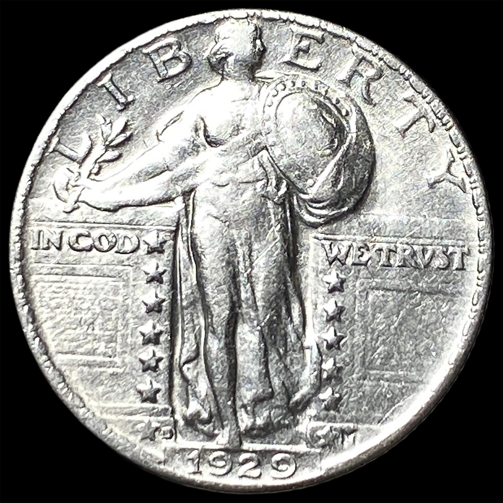 1929 Standing Liberty Quarter CLOSELY UNCIRCULATED (1 of 2)