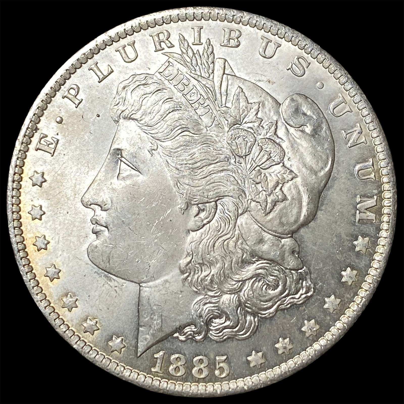 1885-O Silver Morgan Dollar CHOICE BU (1 of 2)