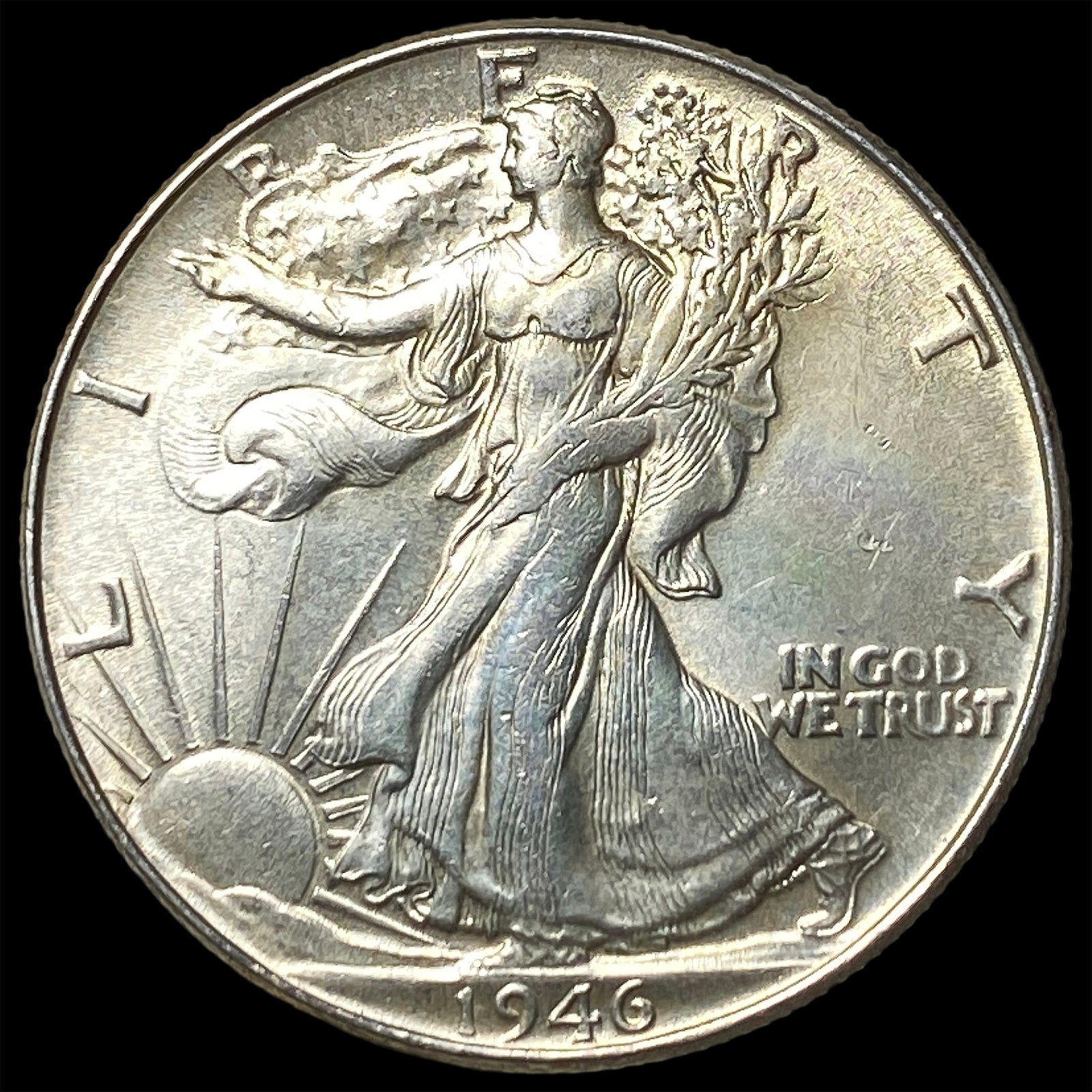 1946 Walking Liberty Half Dollar UNCIRCULATED: 1946 Walking Liberty Half Dollar UNCIRCULATED