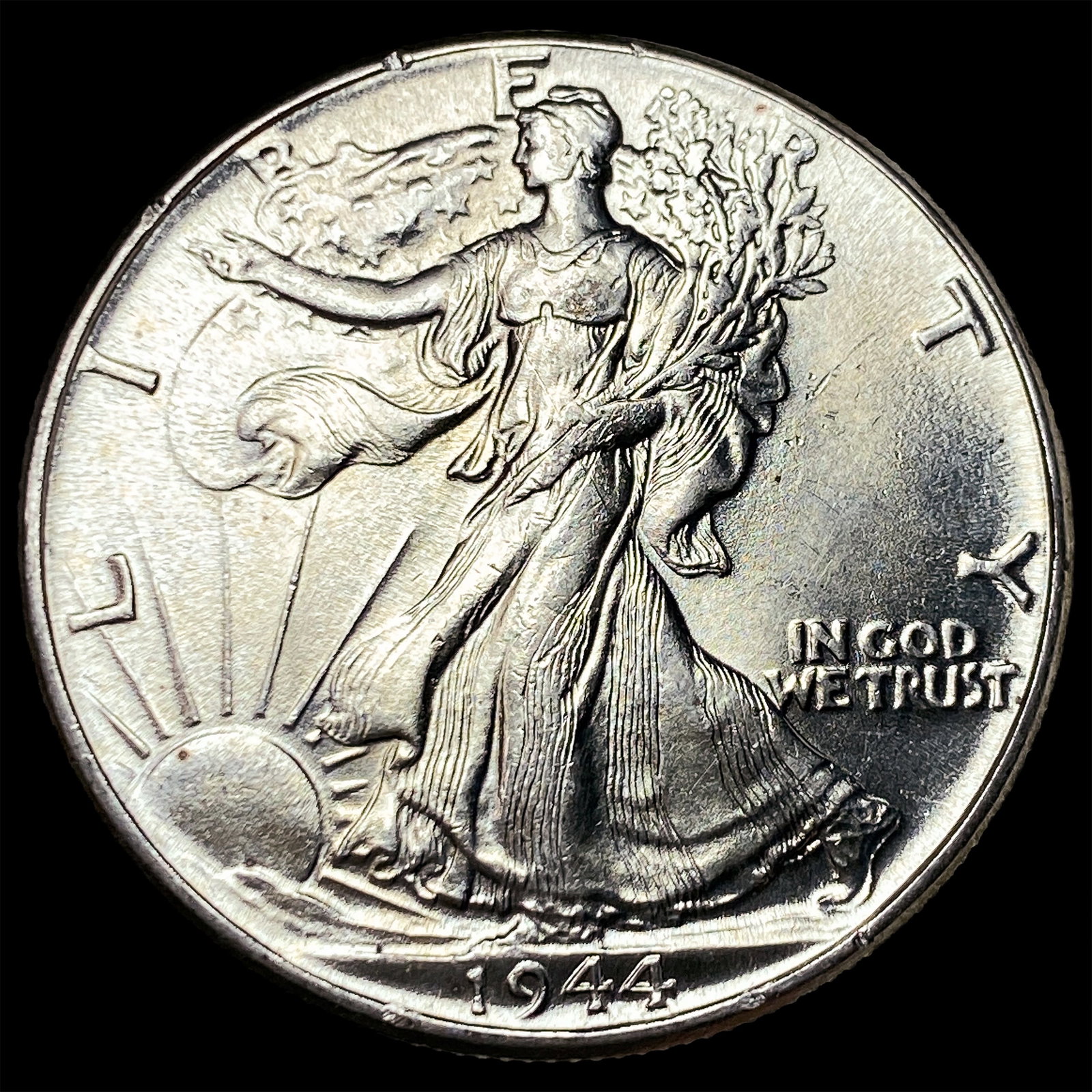 1944 Silver Walking Liberty Half Dollar UNCIRCULATED (1 of 2)
