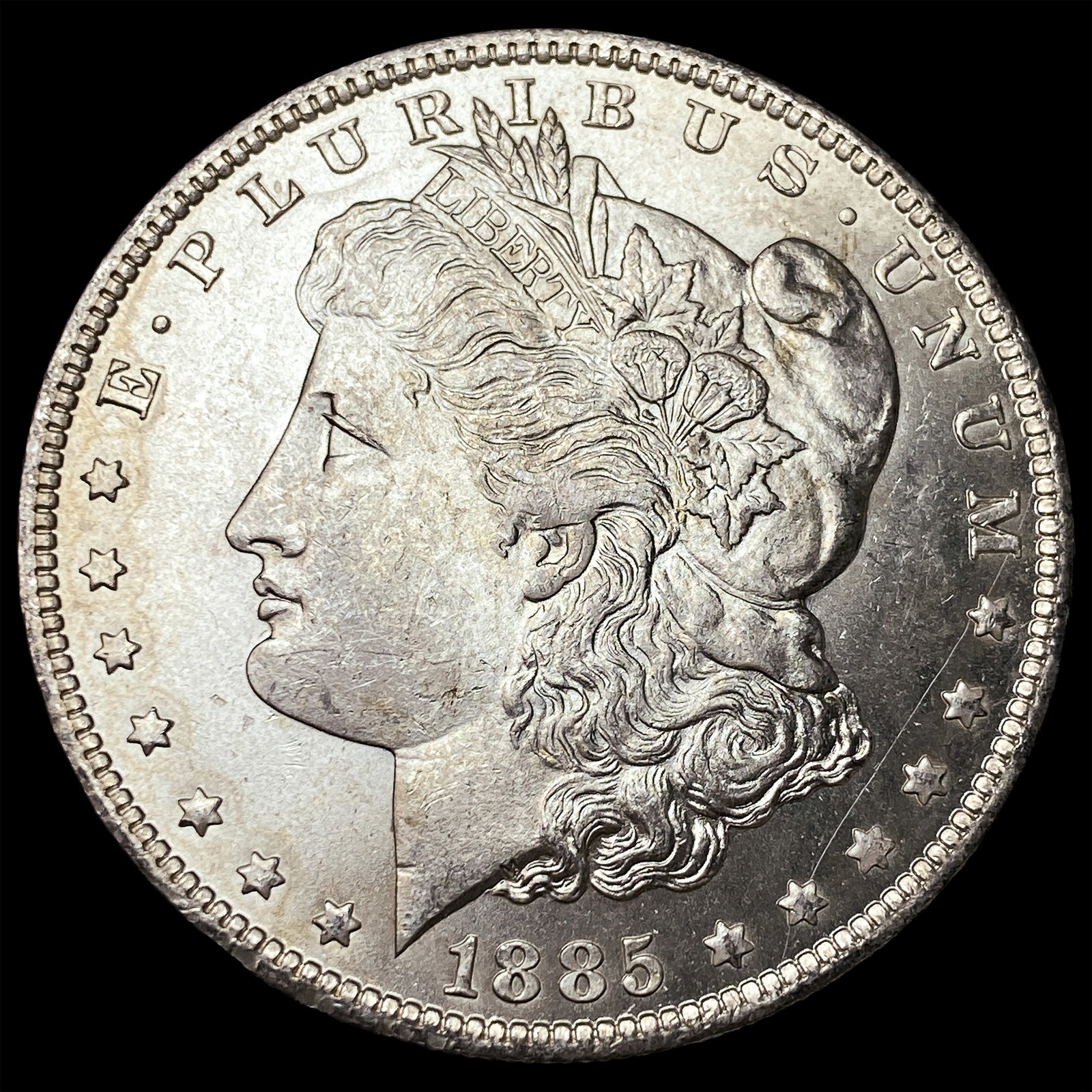 1885-O Morgan Silver Dollar CHOICE BU (1 of 2)