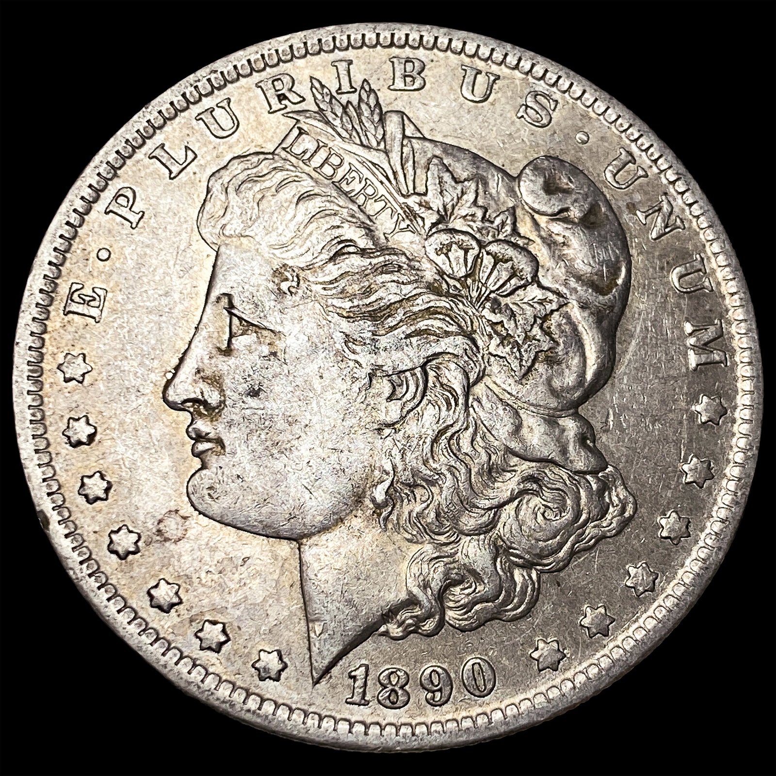 1890-O Silver Morgan Dollar CLOSELY UNCIRCULATED (1 of 2)