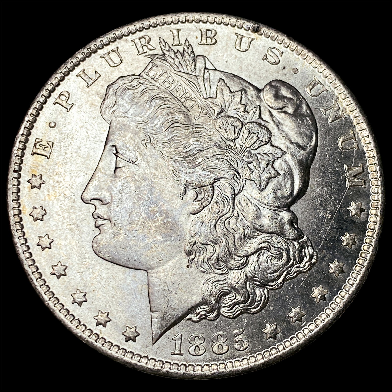 1885-O Silver Morgan Dollar GEM BU (1 of 2)