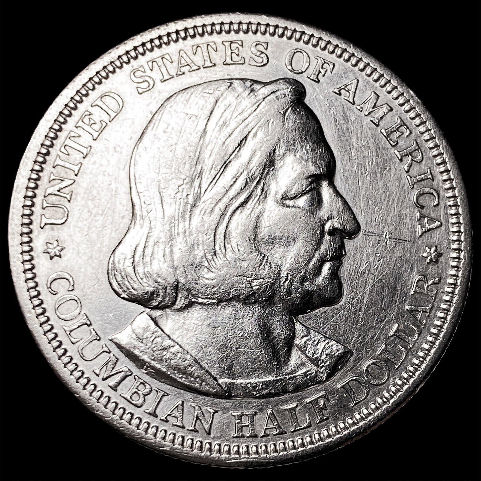 1892 Silver Columbian Expo Half Dollar UNCIRCULATED: 1892 Silver Columbian Expo Half Dollar UNCIRCULATED