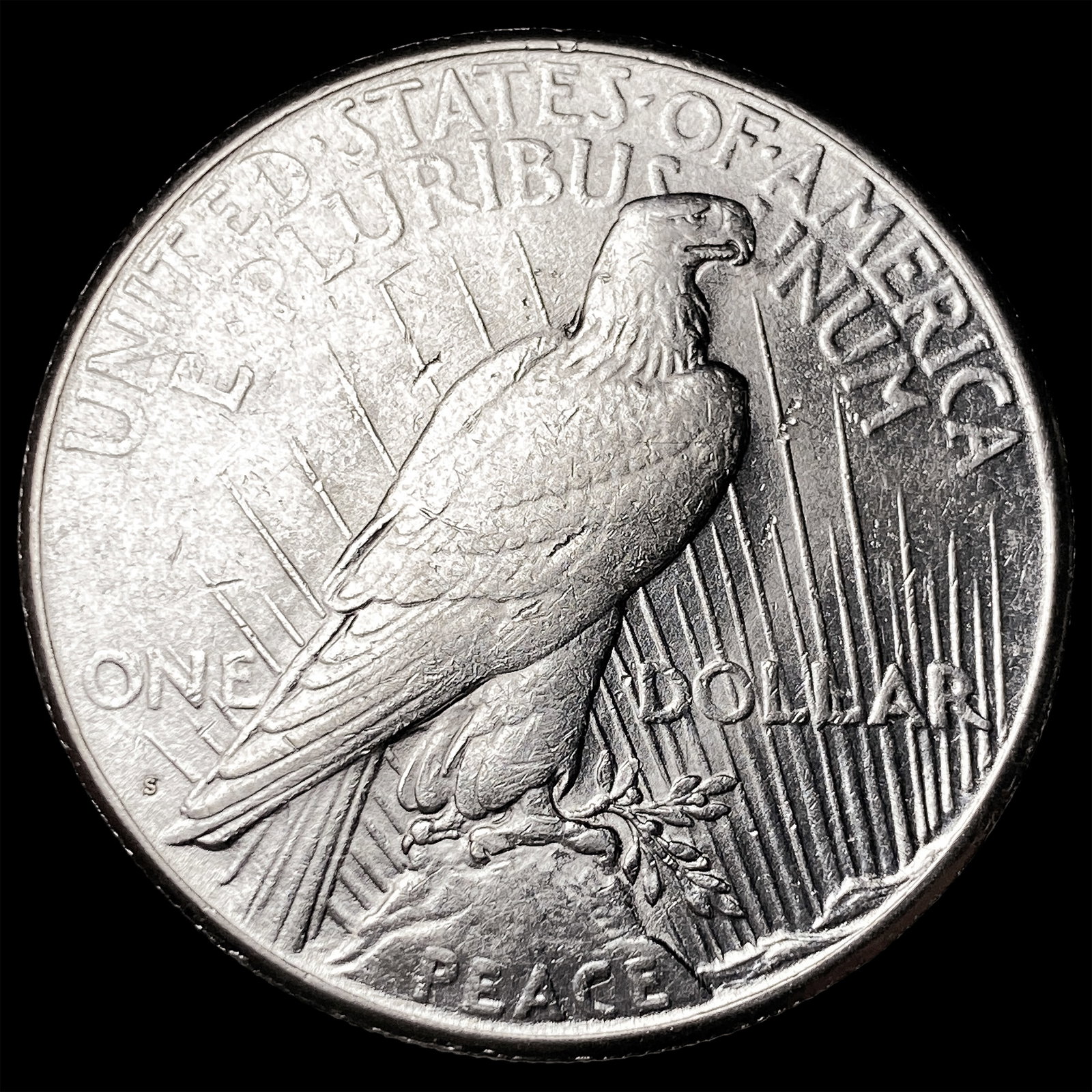 1925-S Silver Peace Dollar UNCIRCULATED - 2