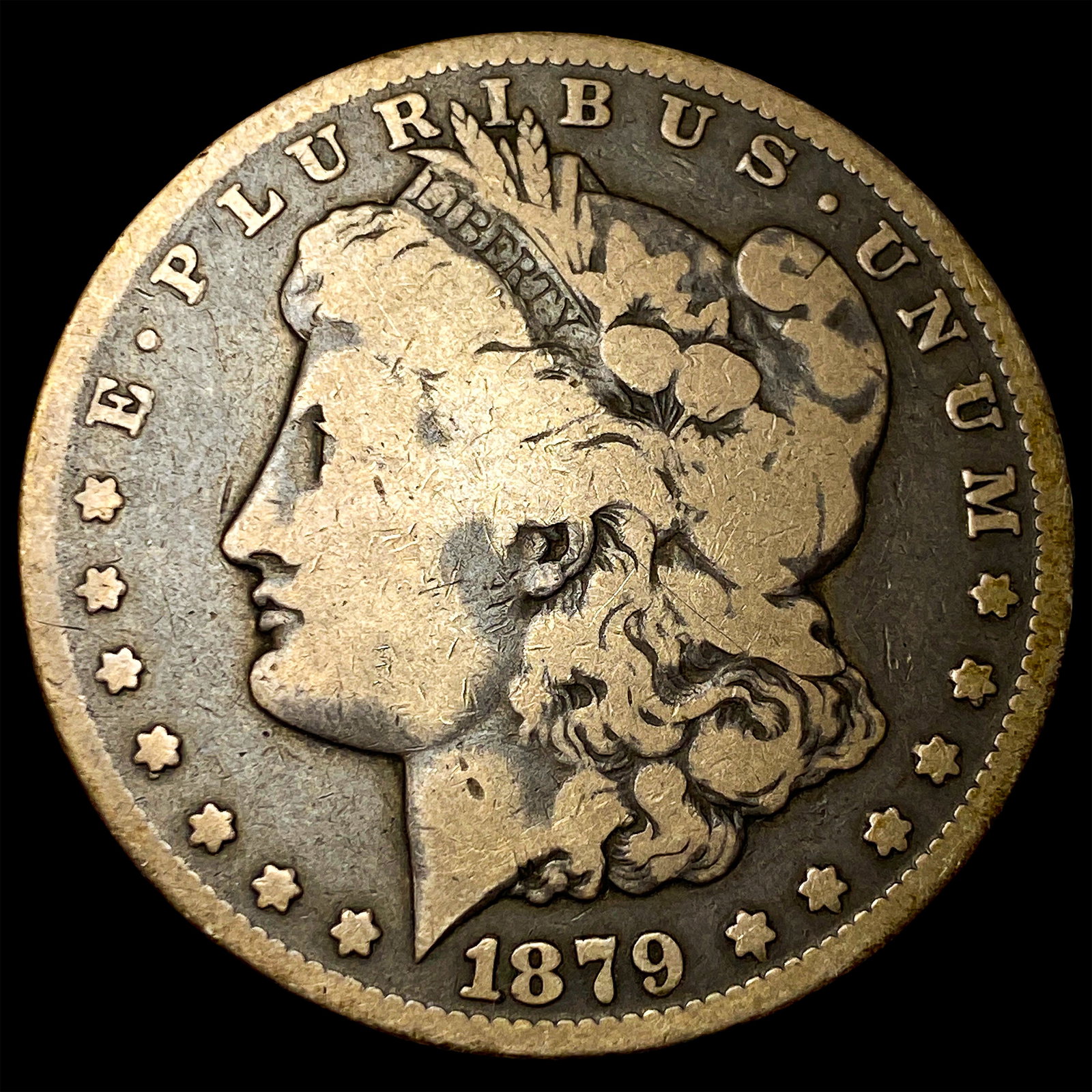 1879-CC Morgan Silver Dollar LIGHTLY CIRCULATED (1 of 2)