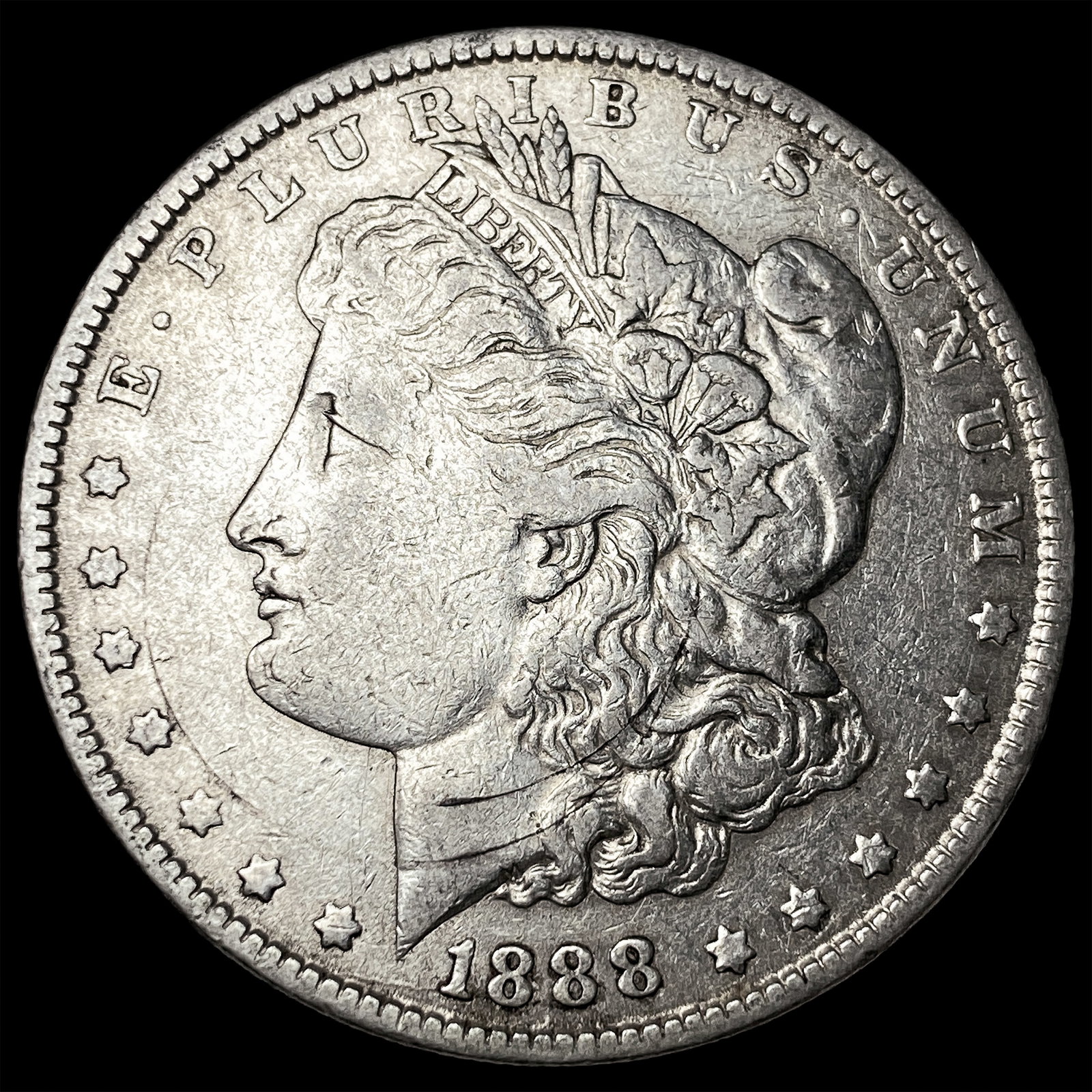 1888 Morgan Silver Dollar CLOSELY UNCIRCULATED (1 of 2)