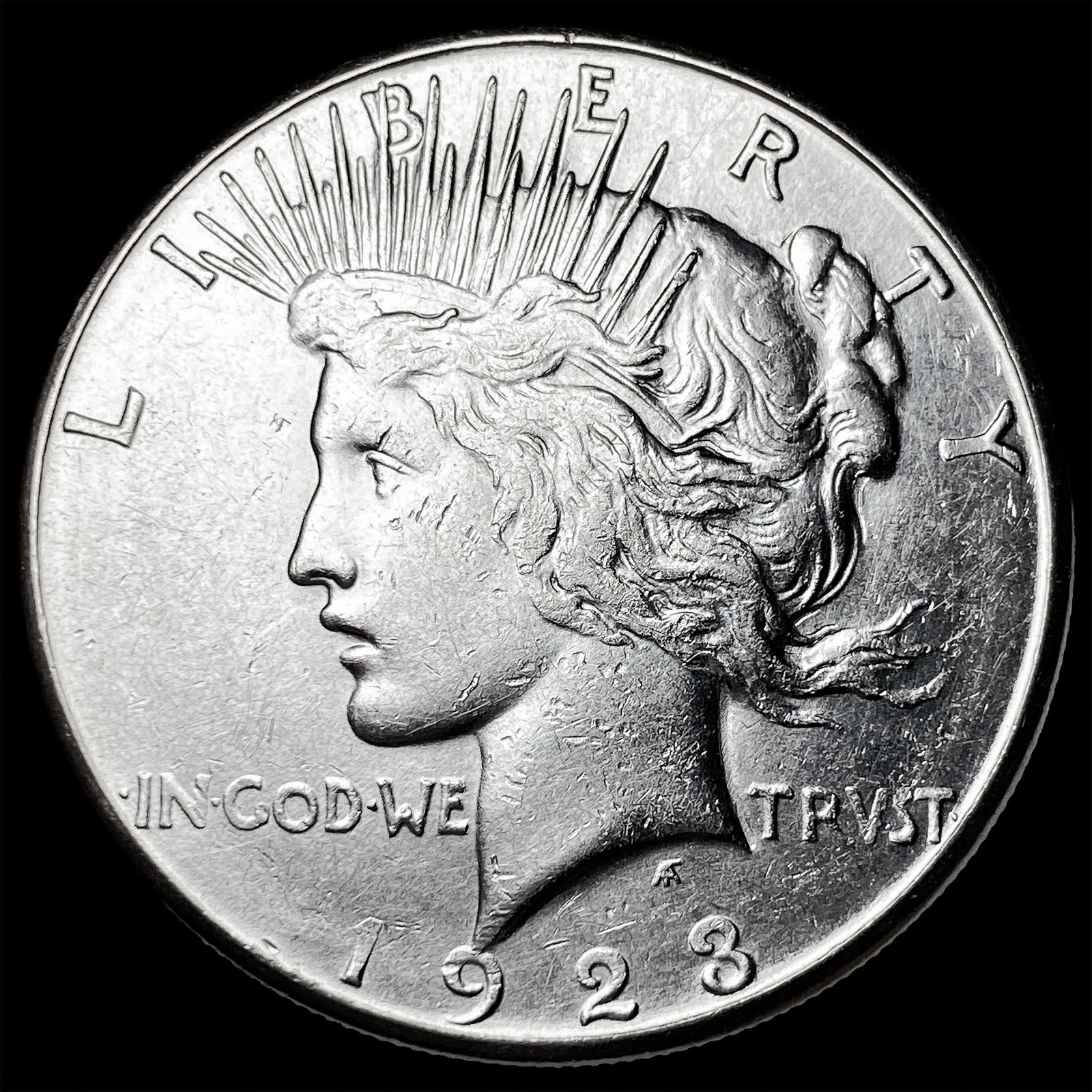 1923-S Silver Peace Dollar UNCIRCULATED: 1923-S Silver Peace Dollar UNCIRCULATED