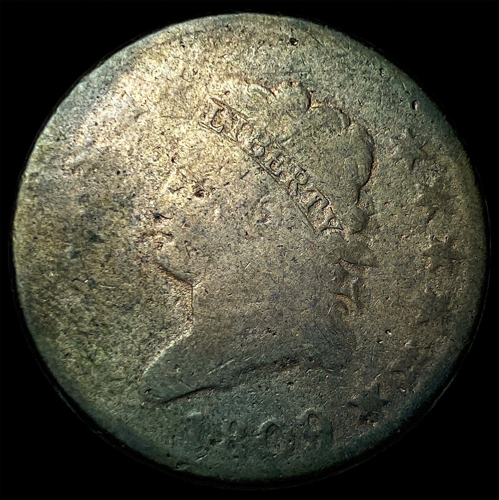 1809 Classic Head Large Cent LIGHTLY CIRCULATED: 1809 Classic Head Large Cent LIGHTLY CIRCULATED