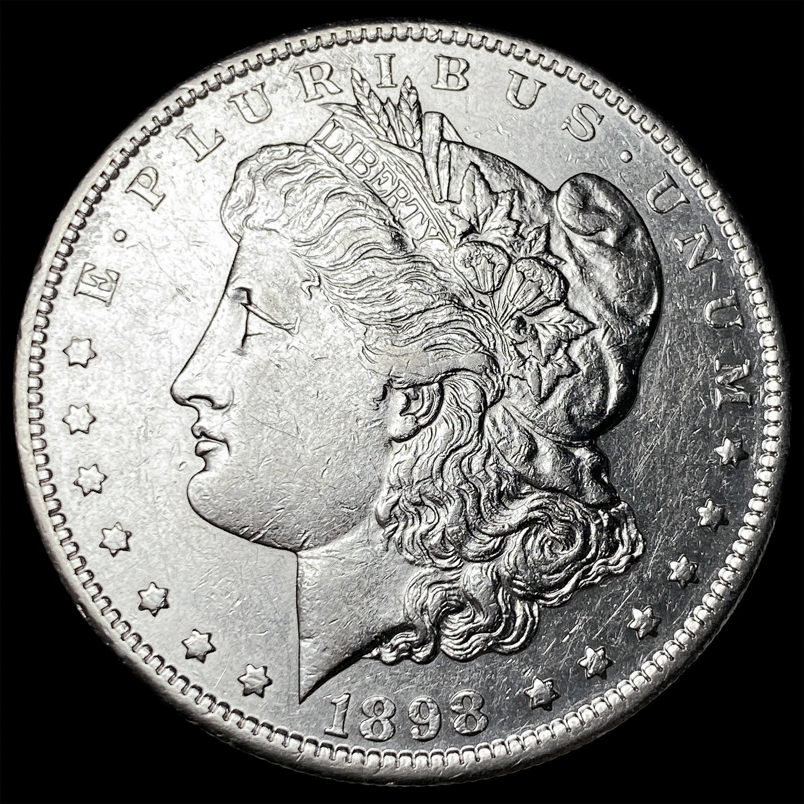 1898-S Silver Morgan Dollar CHOICE AU (1 of 2)