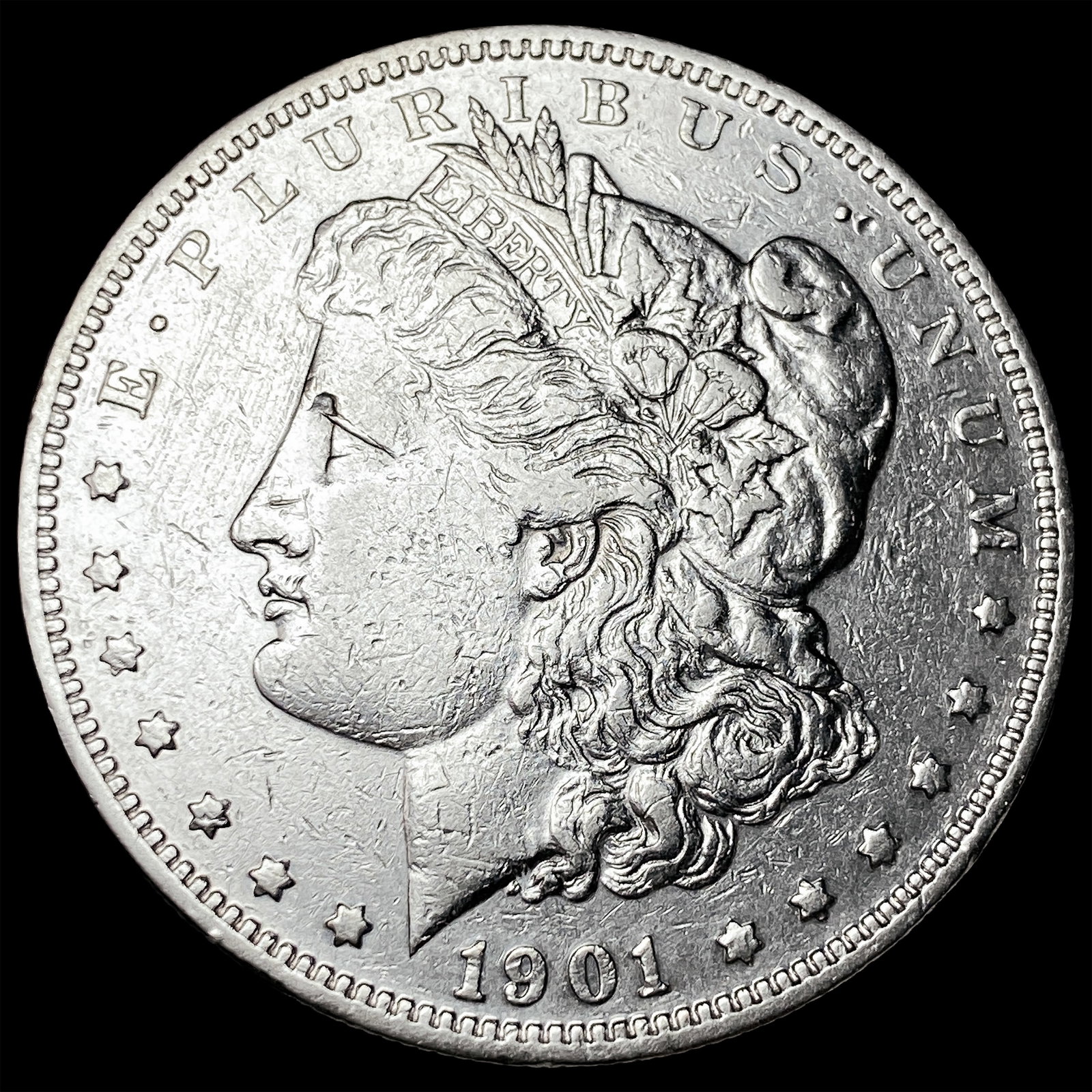 1901 Morgan Silver Dollar CLOSELY UNCIRCULATED (1 of 2)