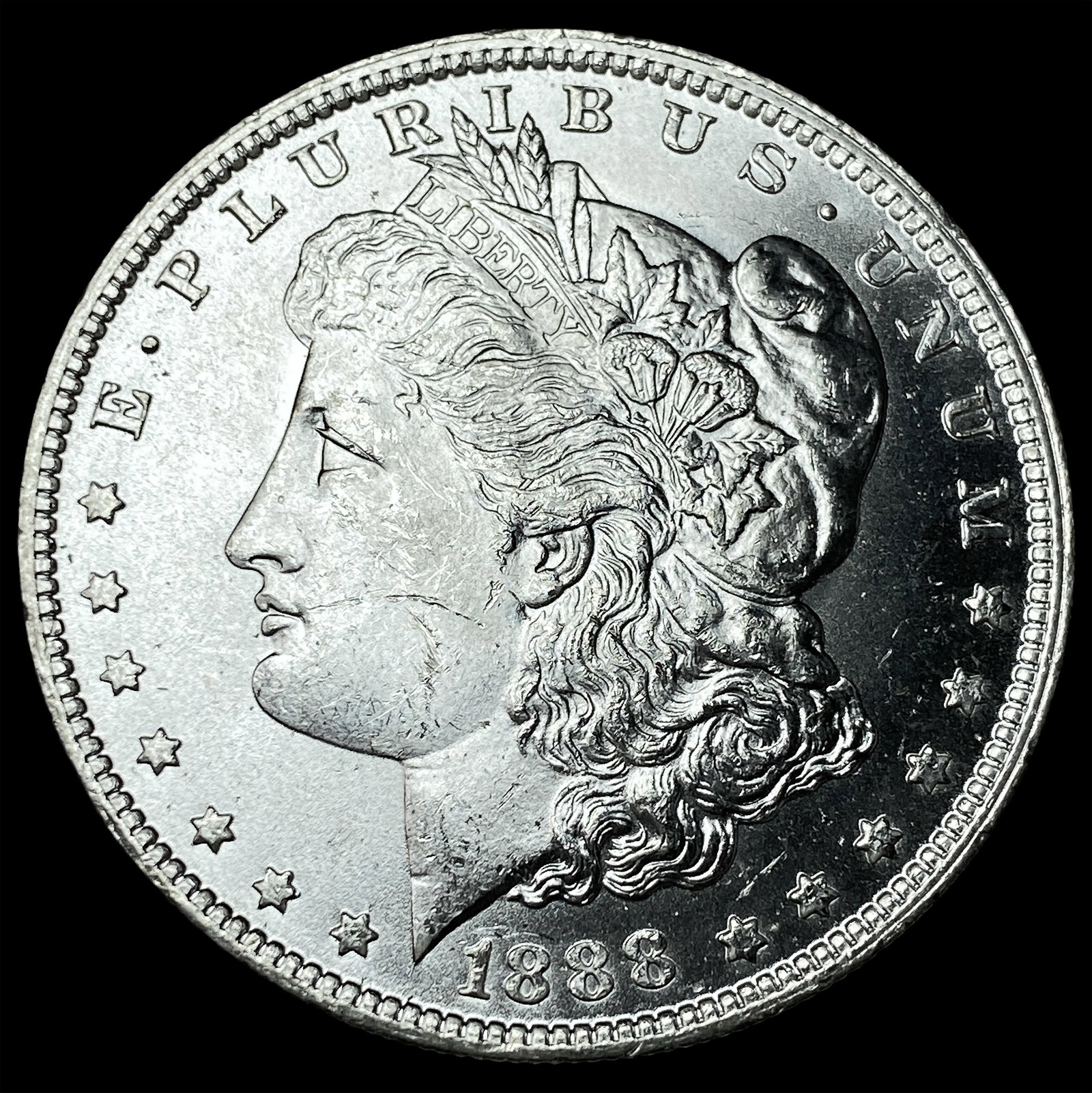 1888-O Silver Morgan Dollar CHOICE BU (1 of 2)