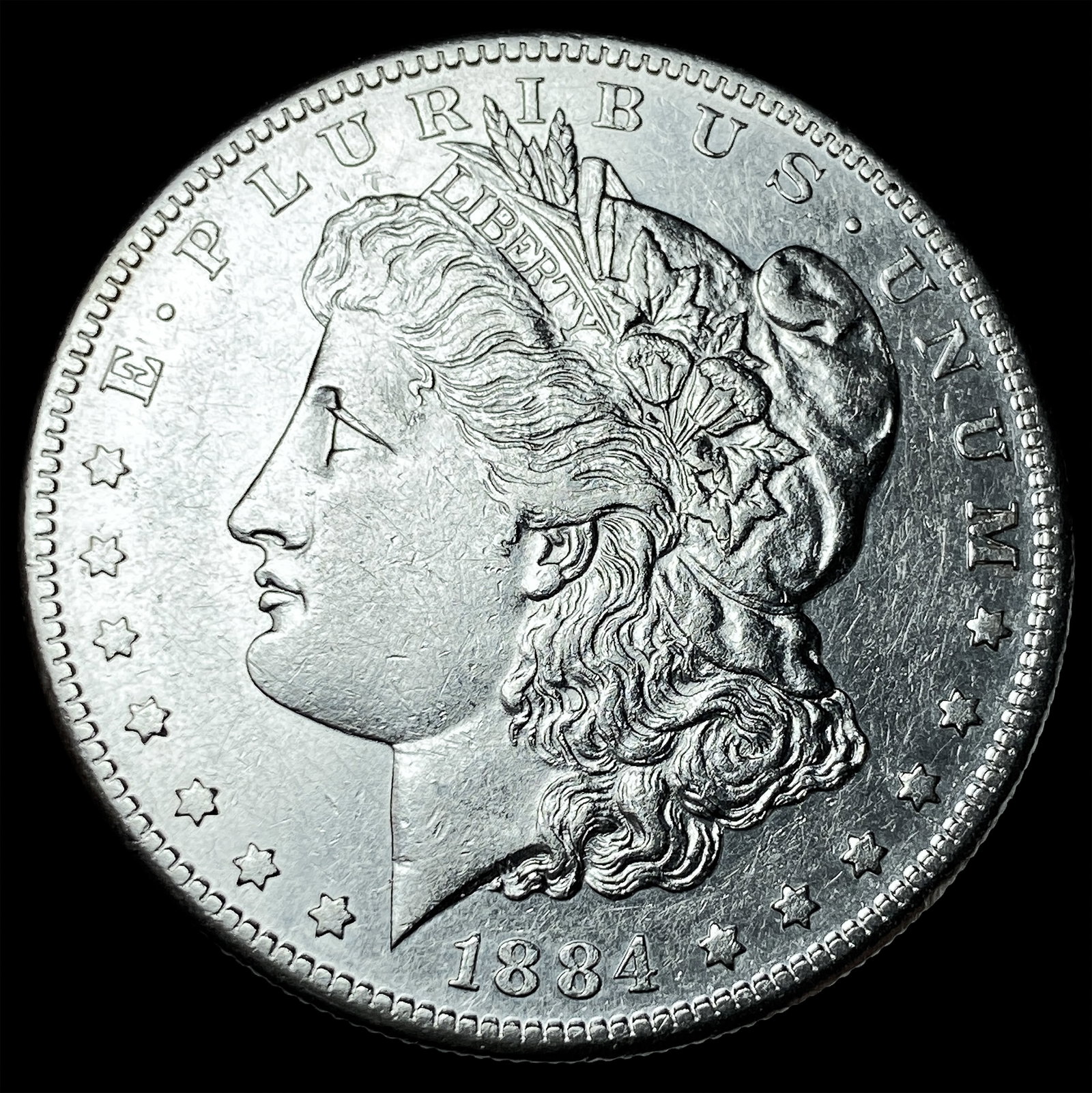 1884-S Silver Morgan Dollar CHOICE AU (1 of 2)