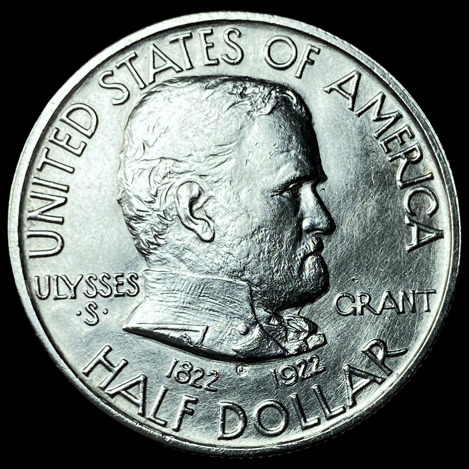 1922 Silver Half Dollar Grant Commemorative UNCIRCULATED (1 of 2)