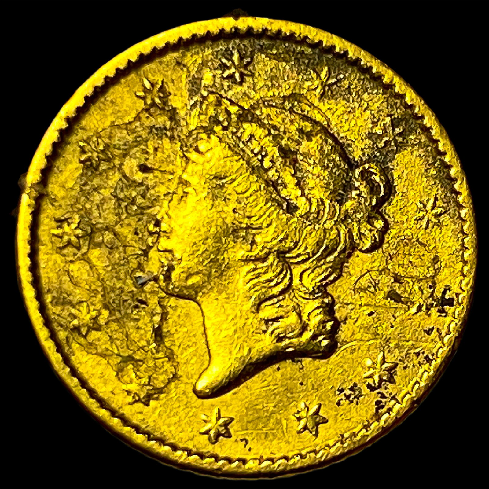 1852 Gold $1 Liberty Head Type 1 HIGH GRADE: 1852 Gold $1 Liberty Head Type 1 HIGH GRADE