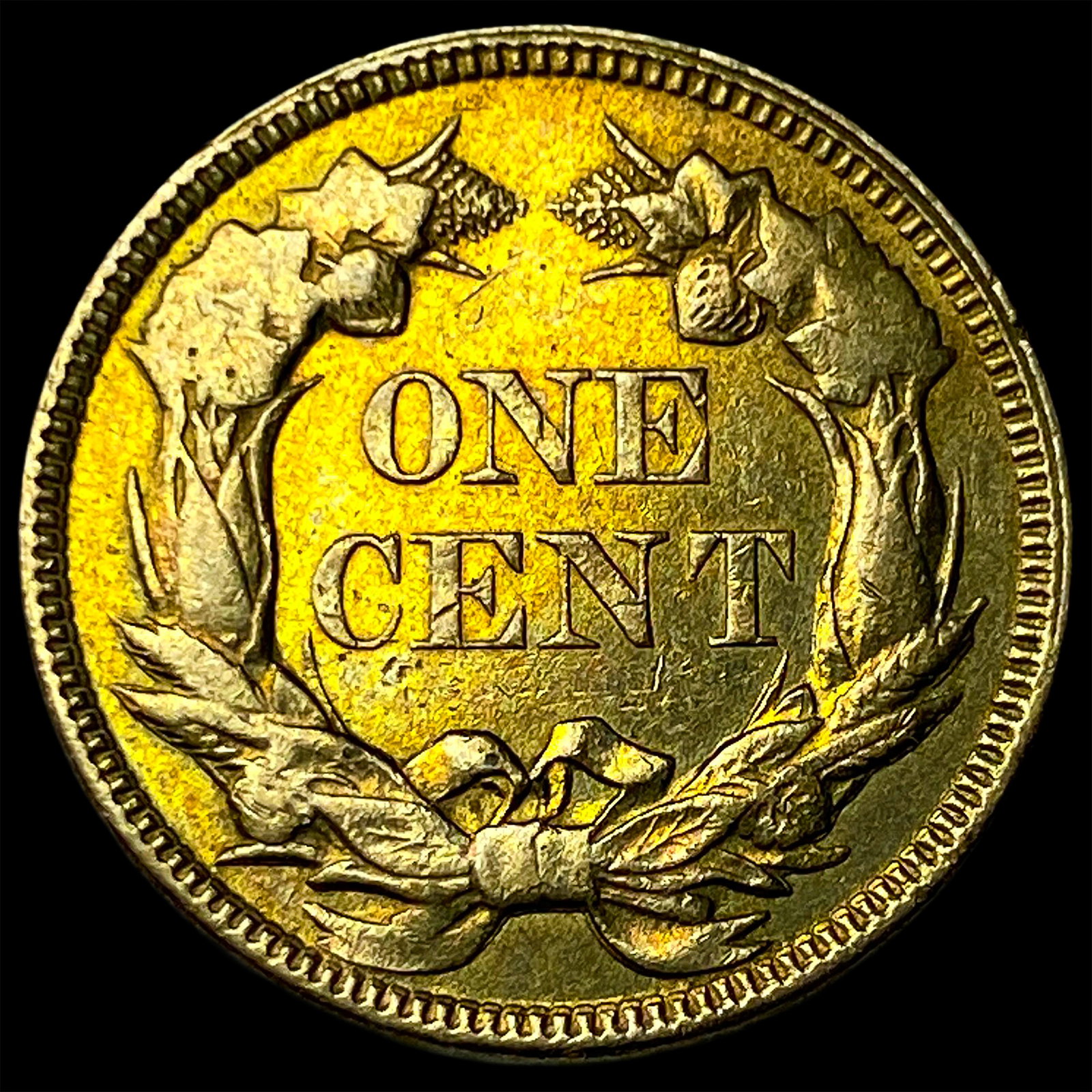 1857 Flying Eagle Cent CHOICE AU - 2