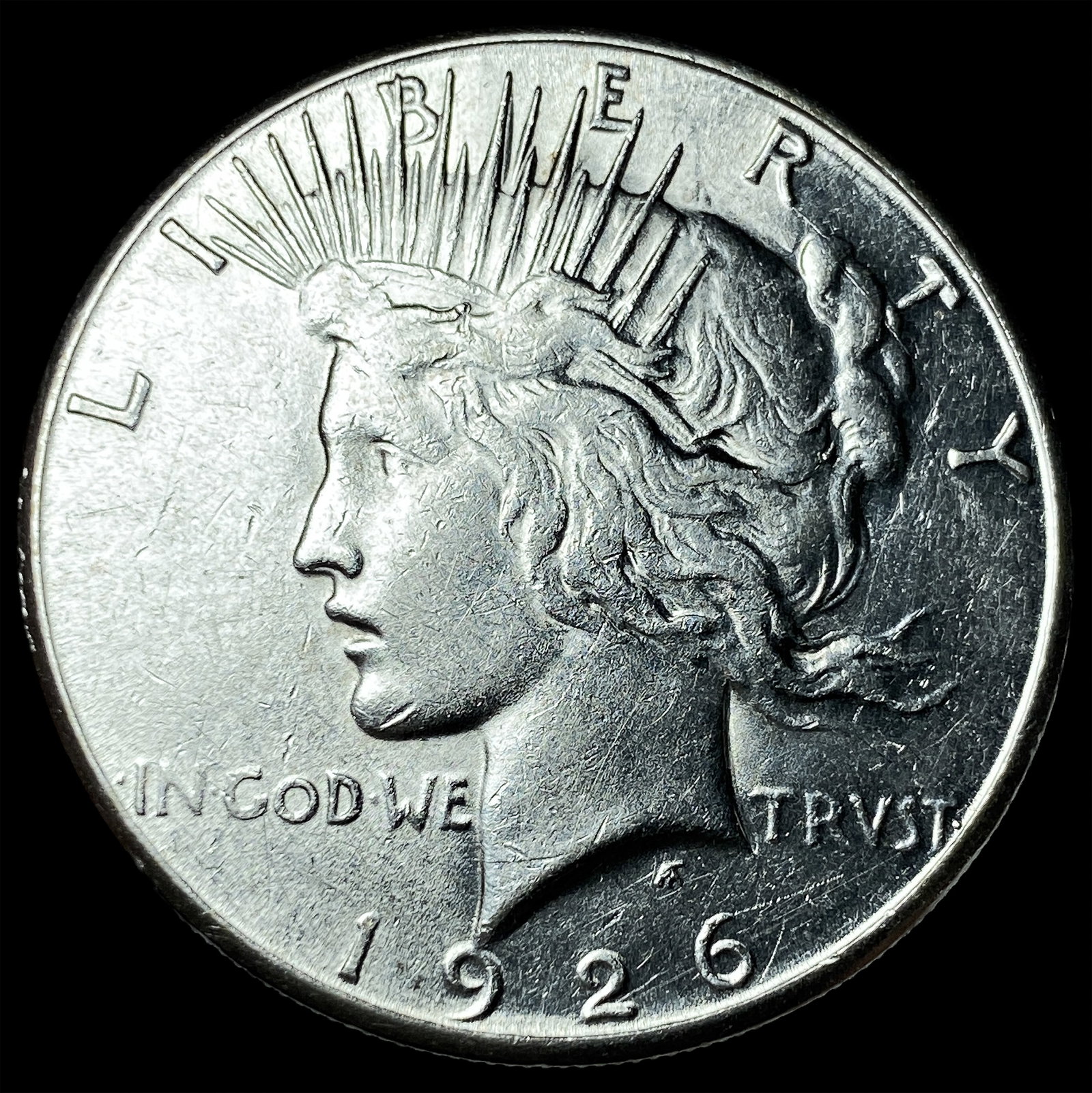 1926-S Silver Peace Dollar UNCIRCULATED: 1926-S Silver Peace Dollar UNCIRCULATED