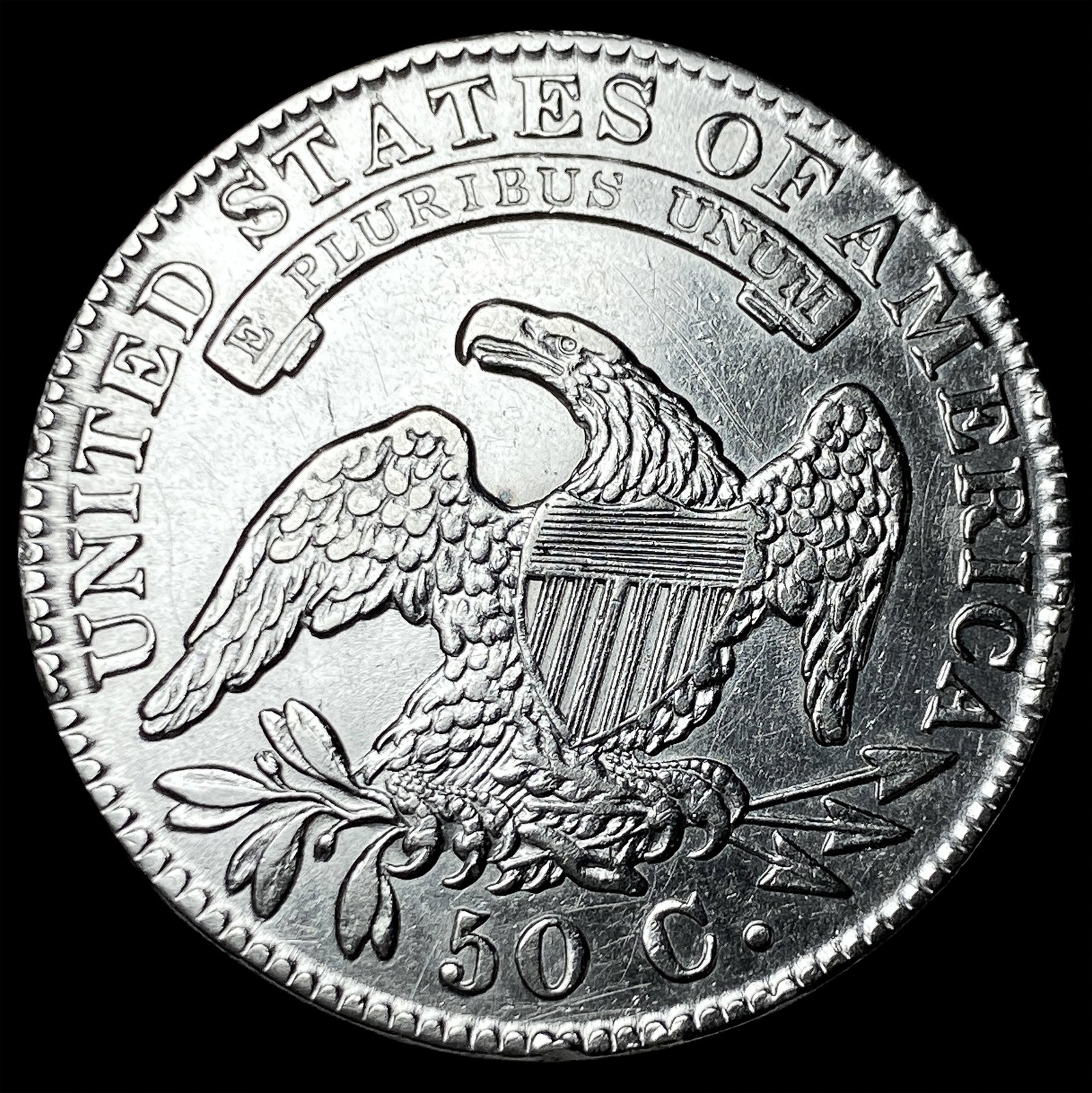 1832 Capped Bust Half Dollar UNCIRCULATED - 2