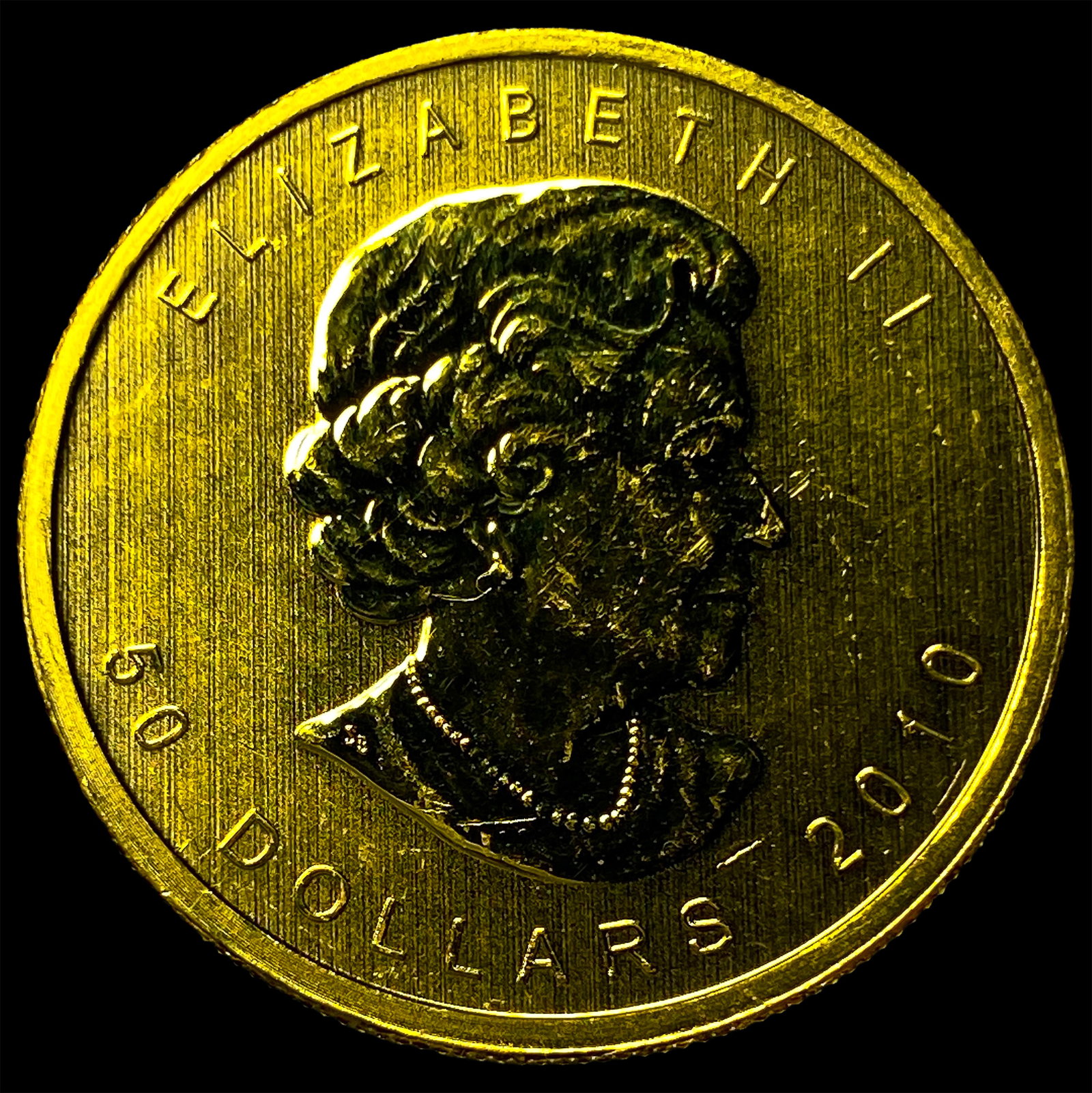 2010 Canada 1oz Gold Maple Leaf $50 GEM BU (1 of 2)