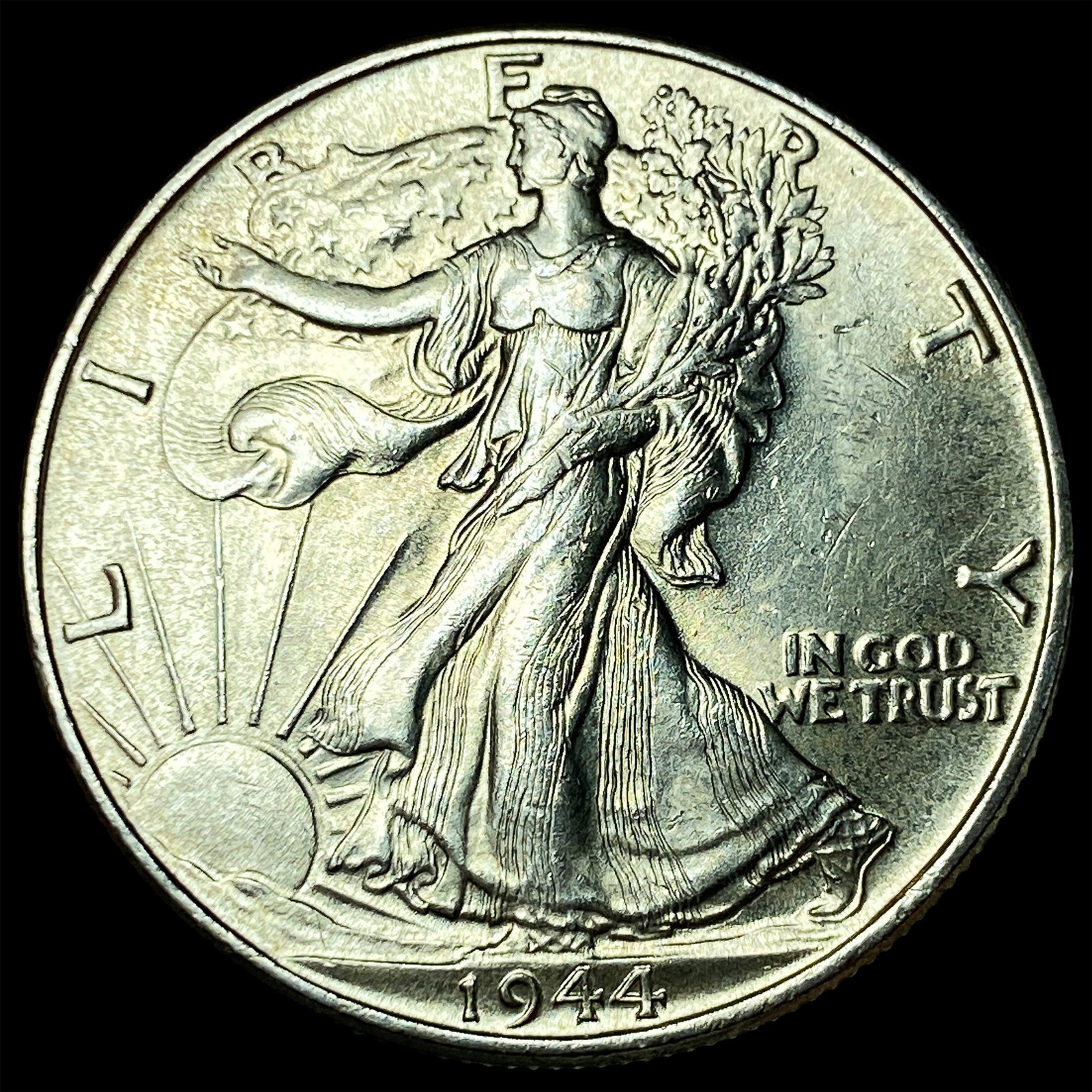 1944 Silver Walking Liberty Half Dollar UNCIRCULATED (1 of 2)