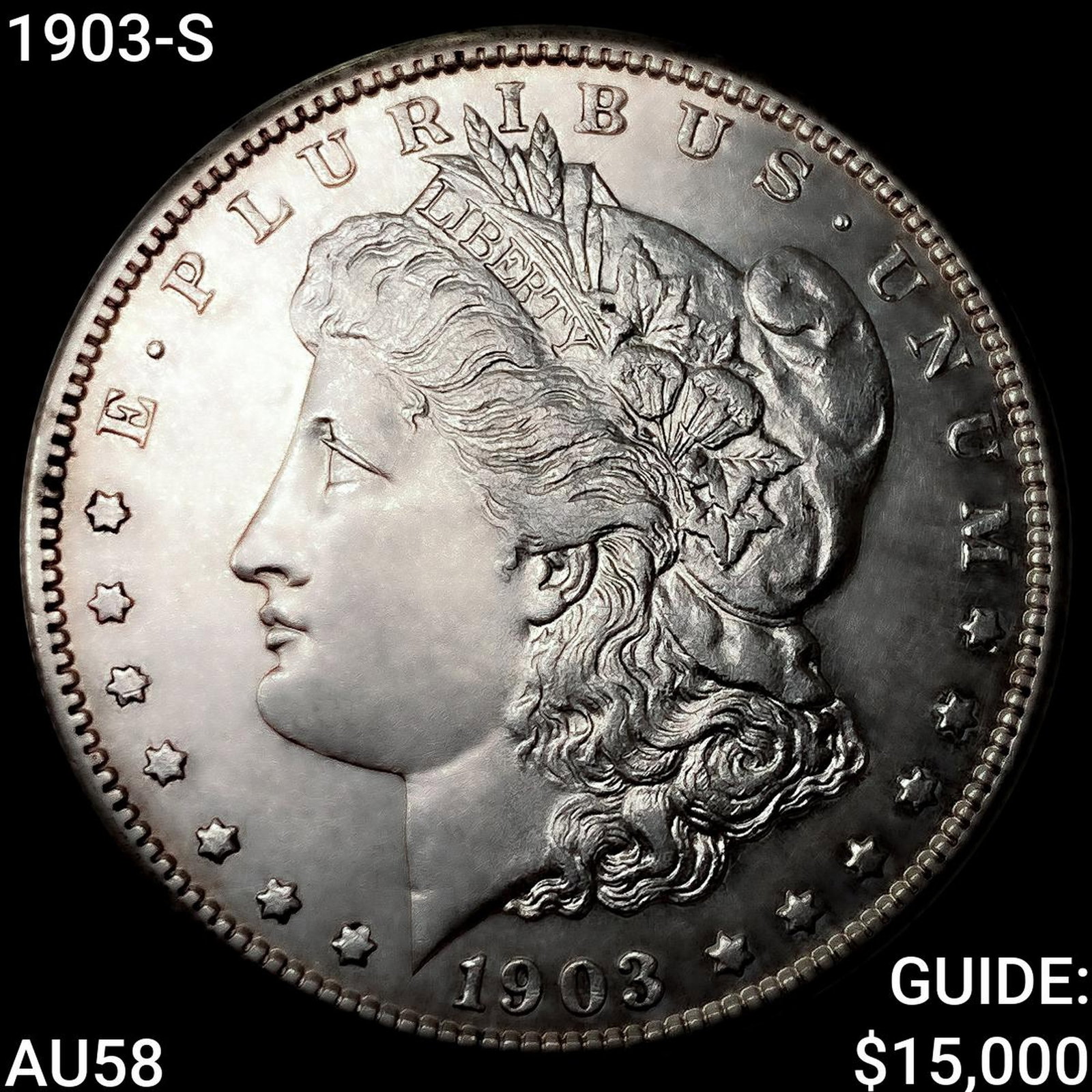 1903-S Morgan Silver Dollar CHOICE AU (1 of 2)