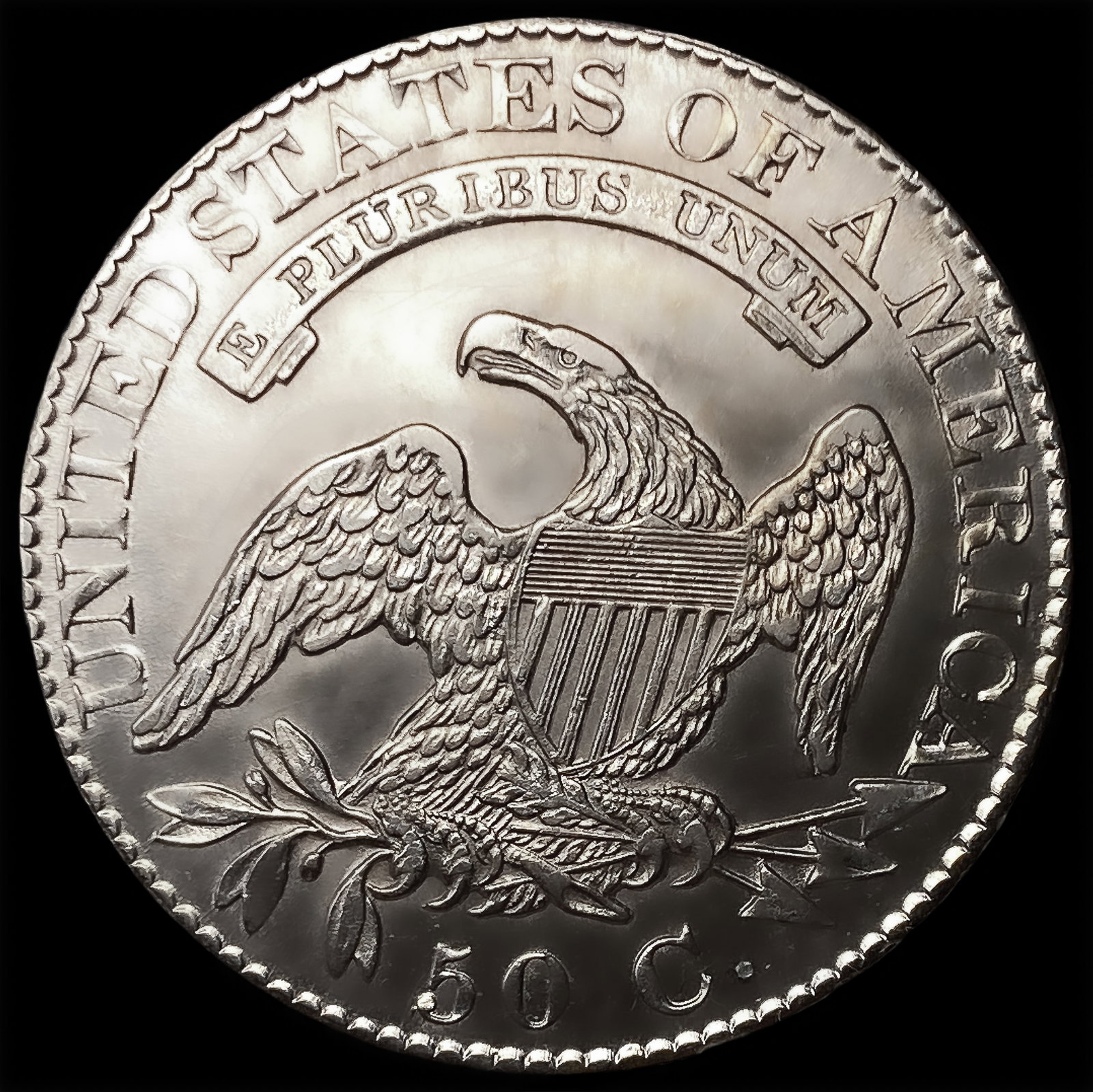 1826 Capped Bust Half Dollar - 2