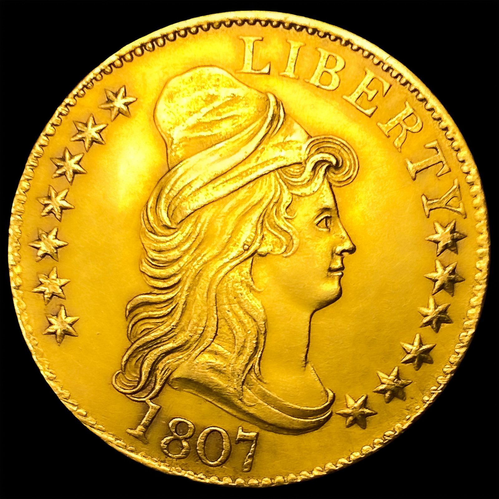 1807 $5 Gold Half Eagle: 1807 $5 Gold Half Eagle