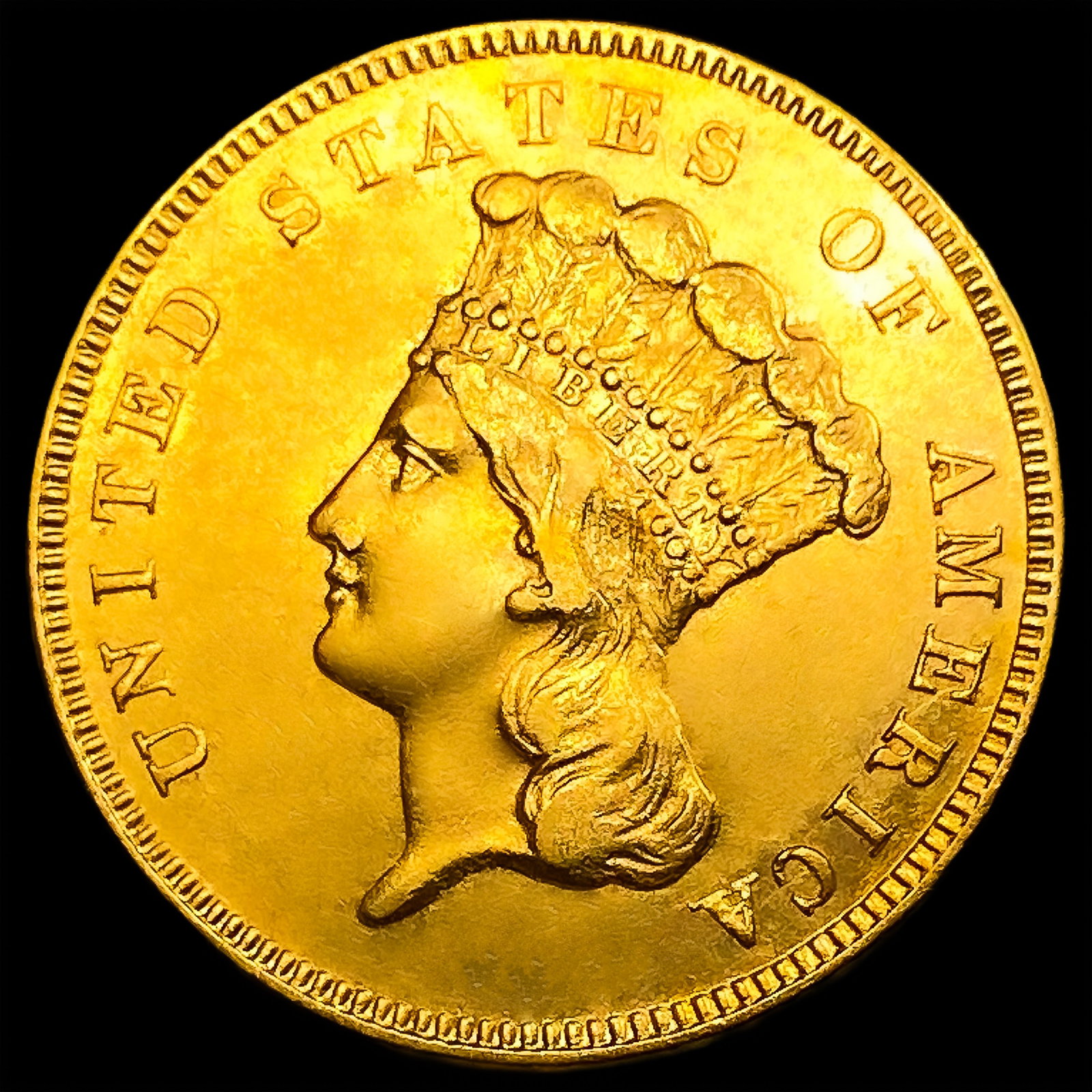 1885 $3 Gold Piece: 1885 $3 Gold Piece