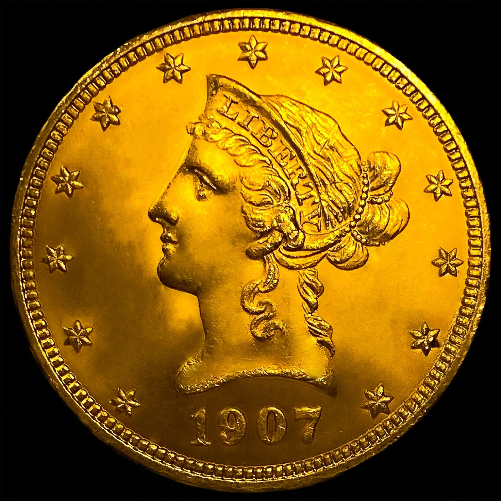 1907 $10 Gold Eagle: 1907 $10 Gold Eagle