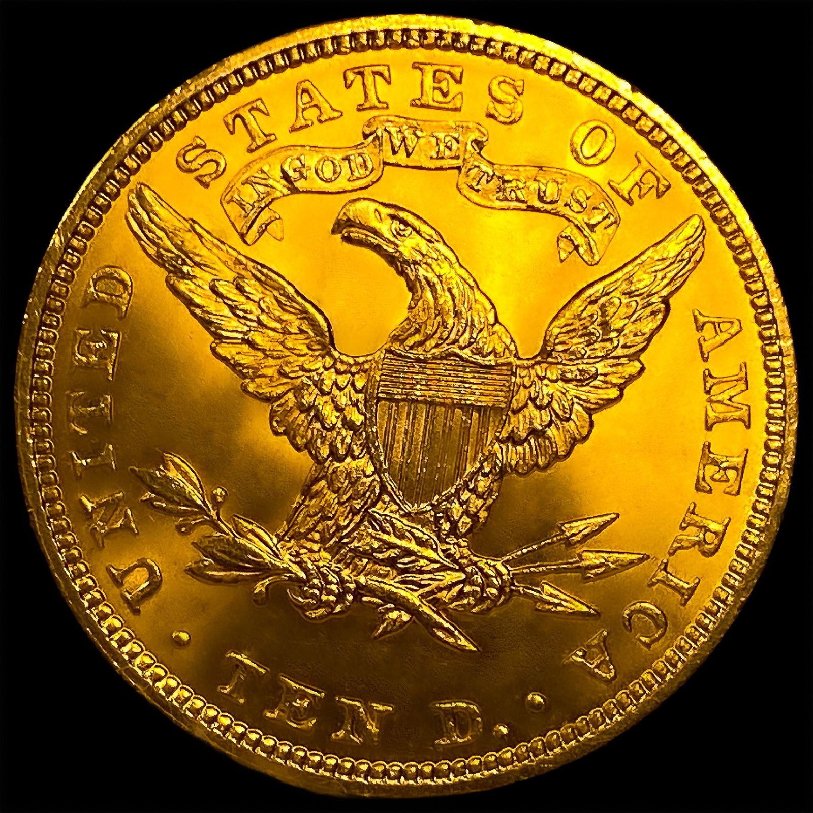 1907 $10 Gold Eagle - 2