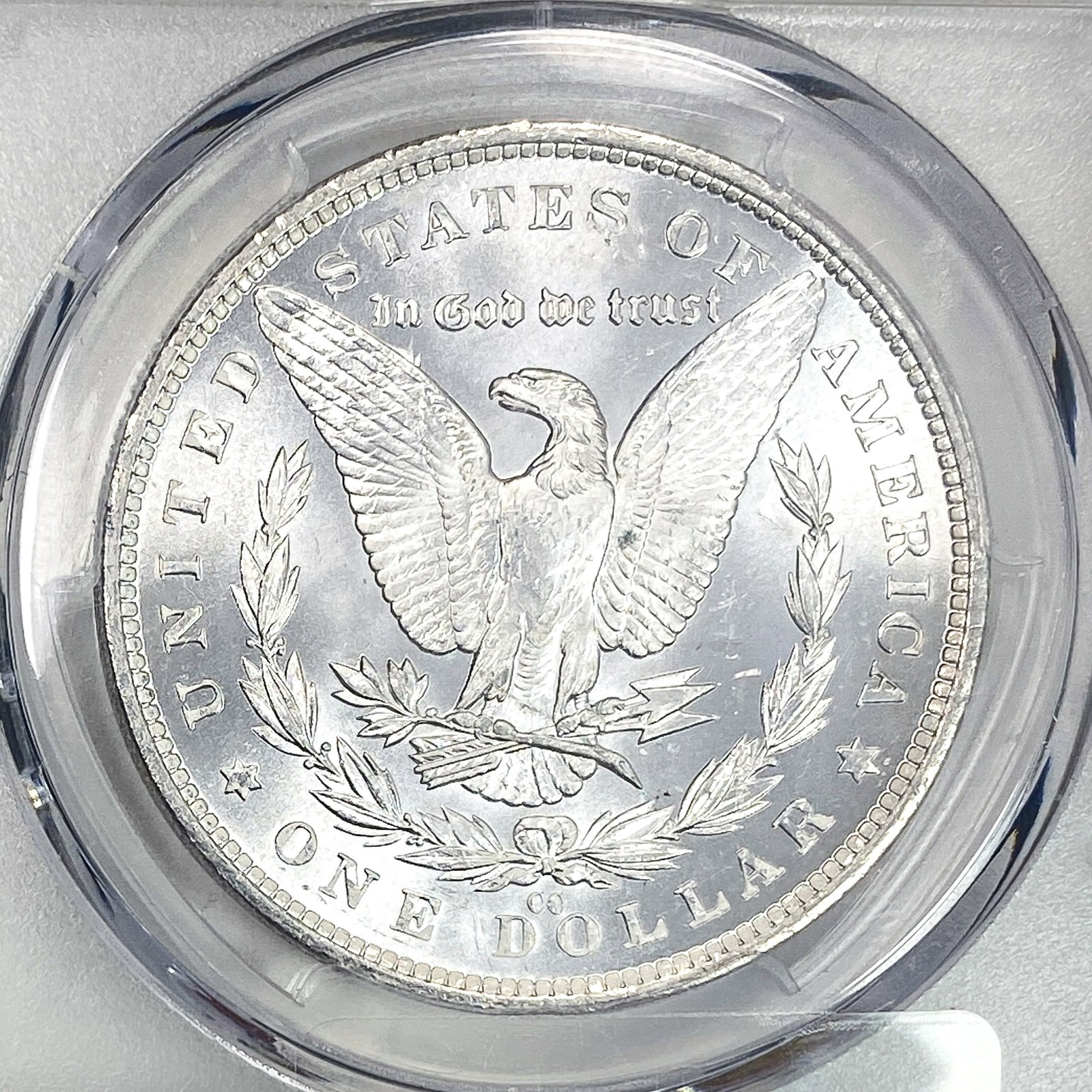 1882-CC Morgan Silver Dollar PCGS MS65 Mint Error - 4