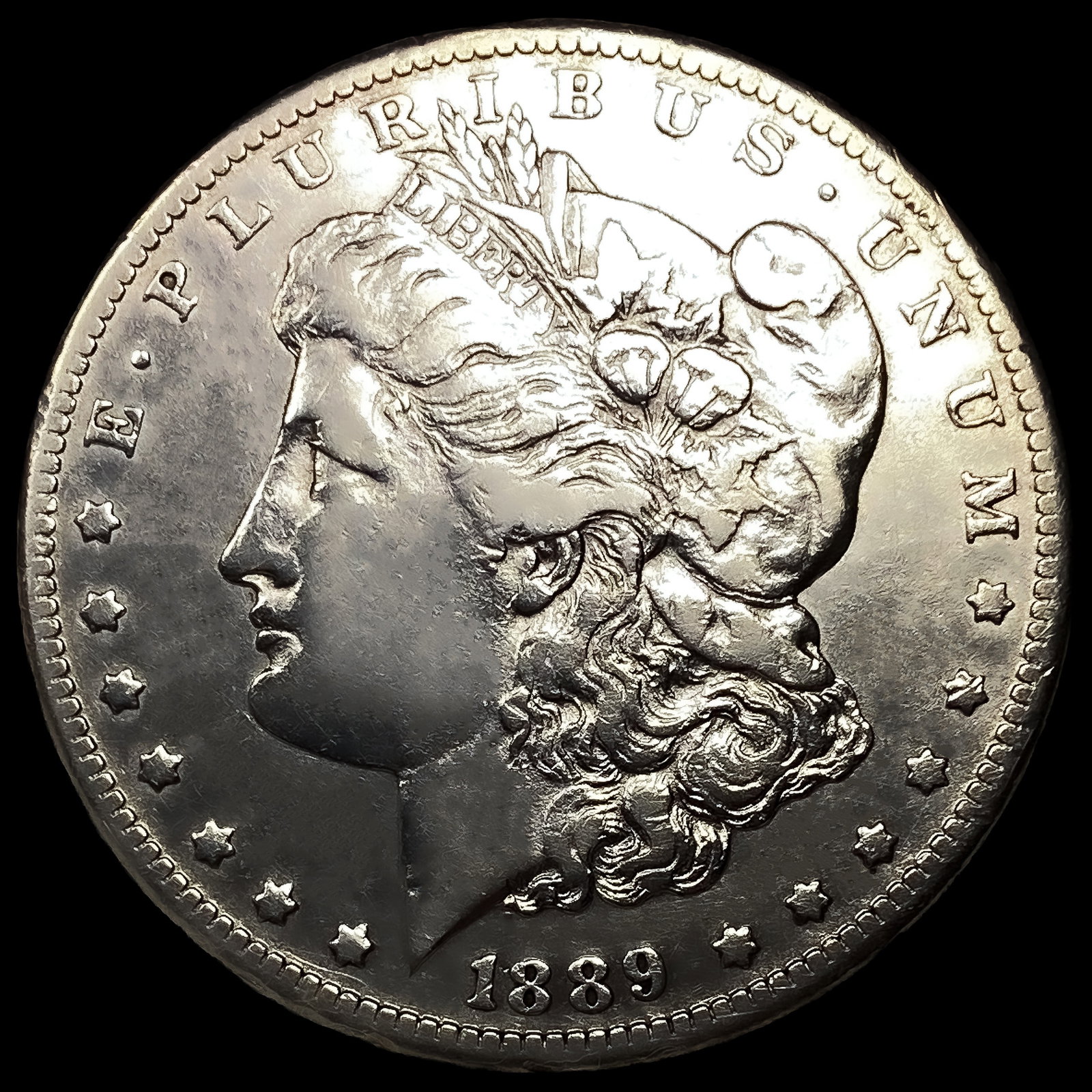 1889-CC Morgan Silver Dollar: 1889-CC Morgan Silver Dollar