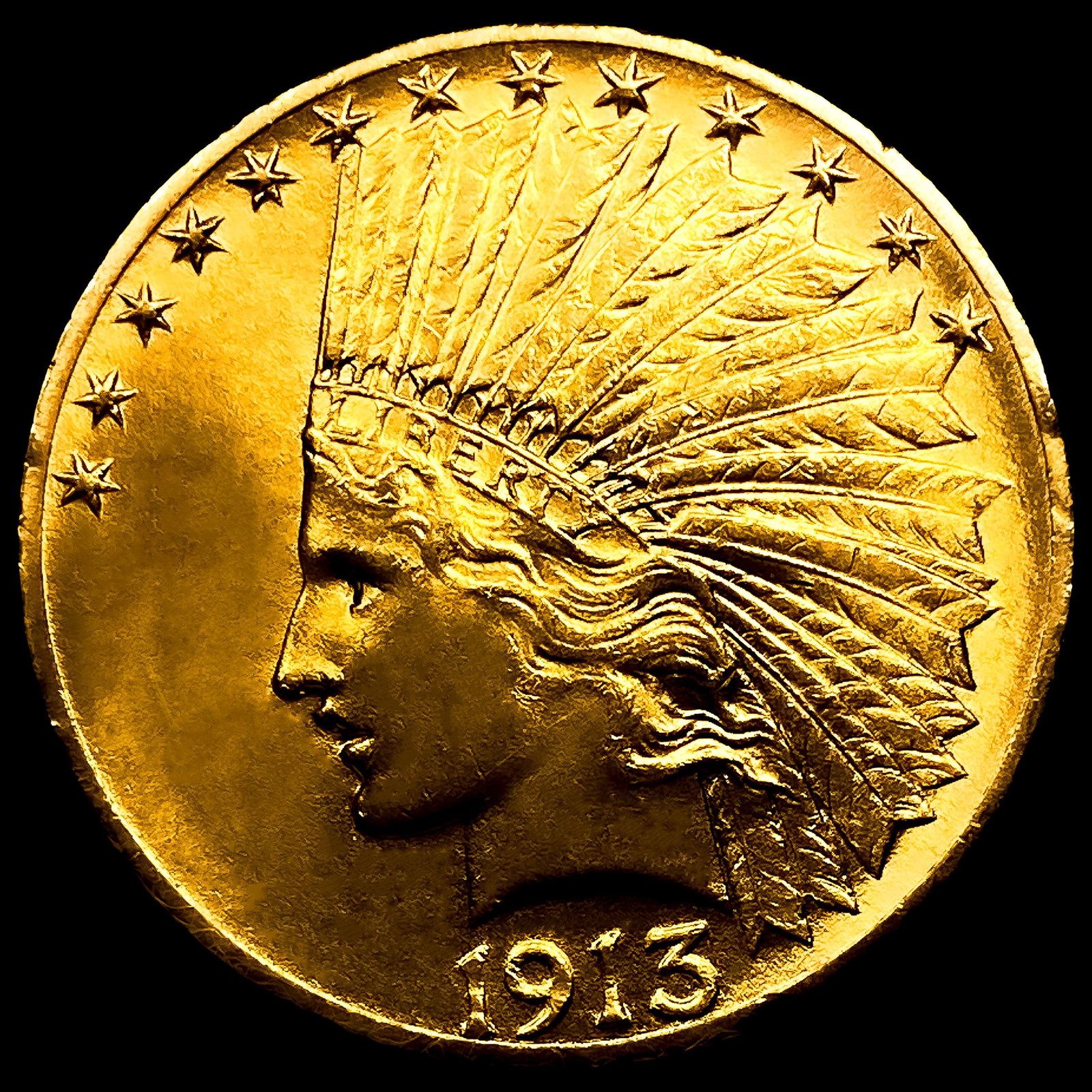 1913-S $10 Gold Eagle: 1913-S $10 Gold Eagle