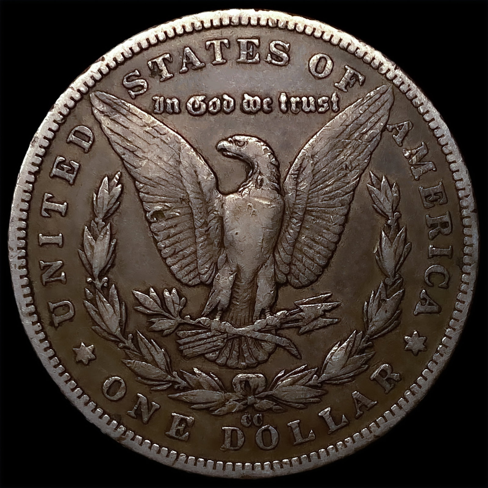 1889-CC Morgan Silver Dollar - 2
