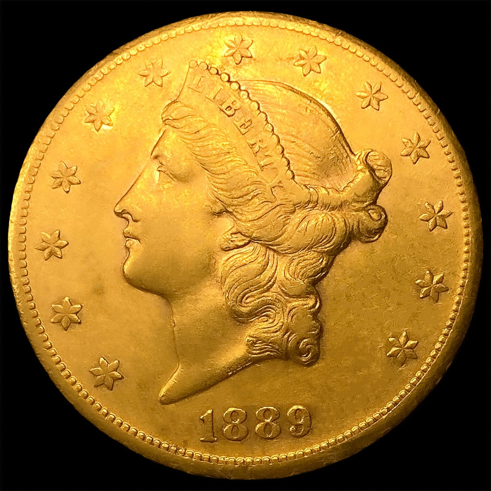1889-CC $20 Gold Double Eagle: 1889-CC $20 Gold Double Eagle